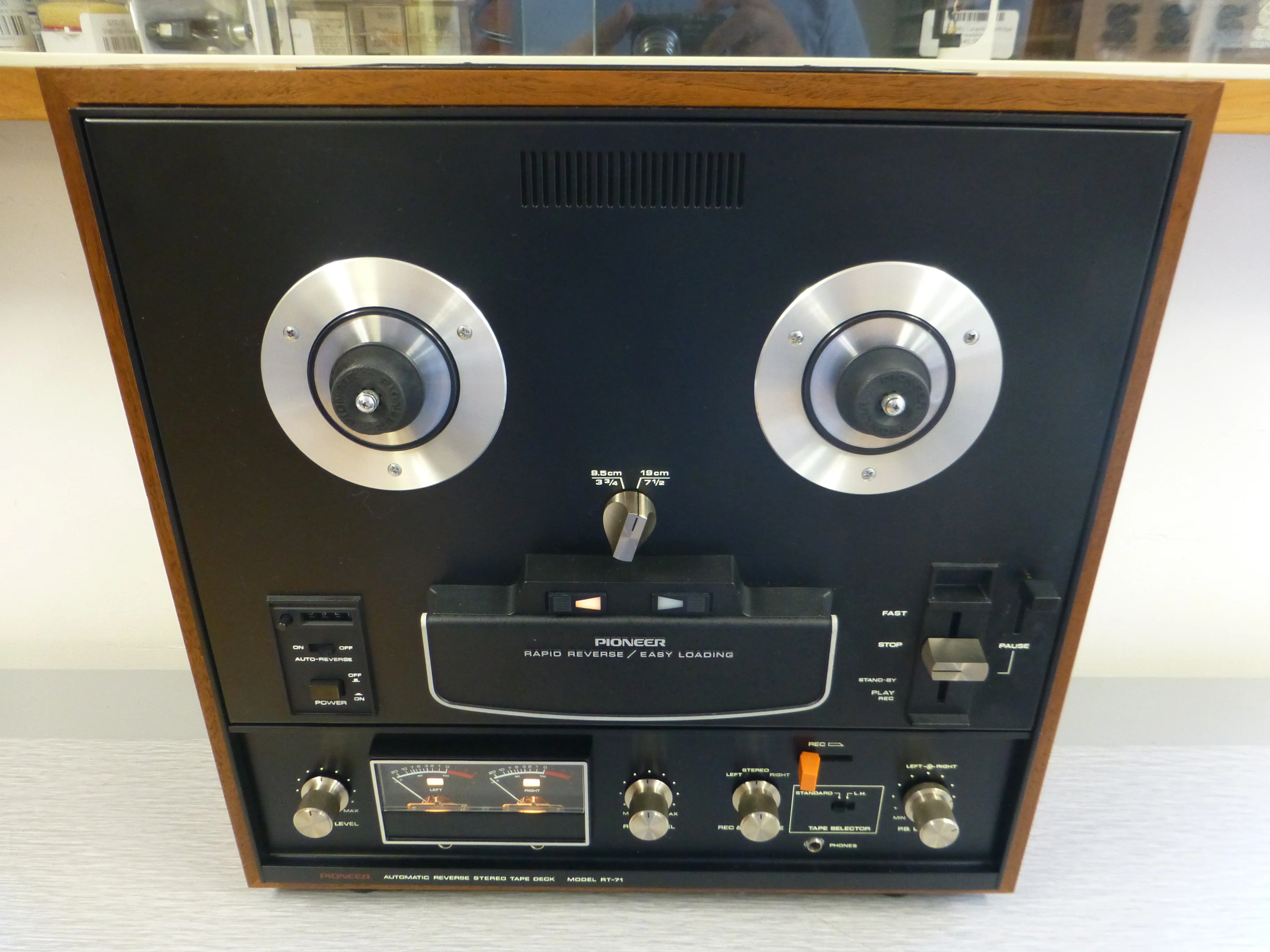 Pioneer RT-71 Reel to Reel * Fully Serviced * Dust Cover * Accessories * Box * 1972 - Image 13