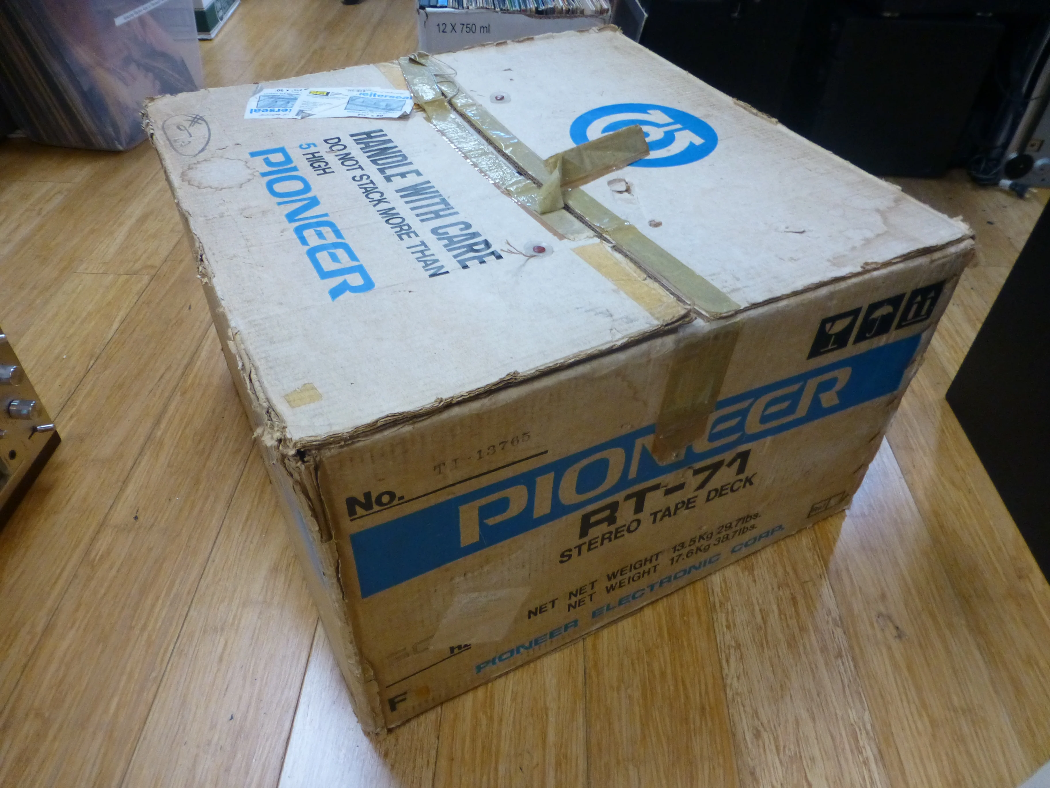Pioneer RT-71 Reel to Reel * Fully Serviced * Dust Cover * Accessories * Box * 1972 - Image 15