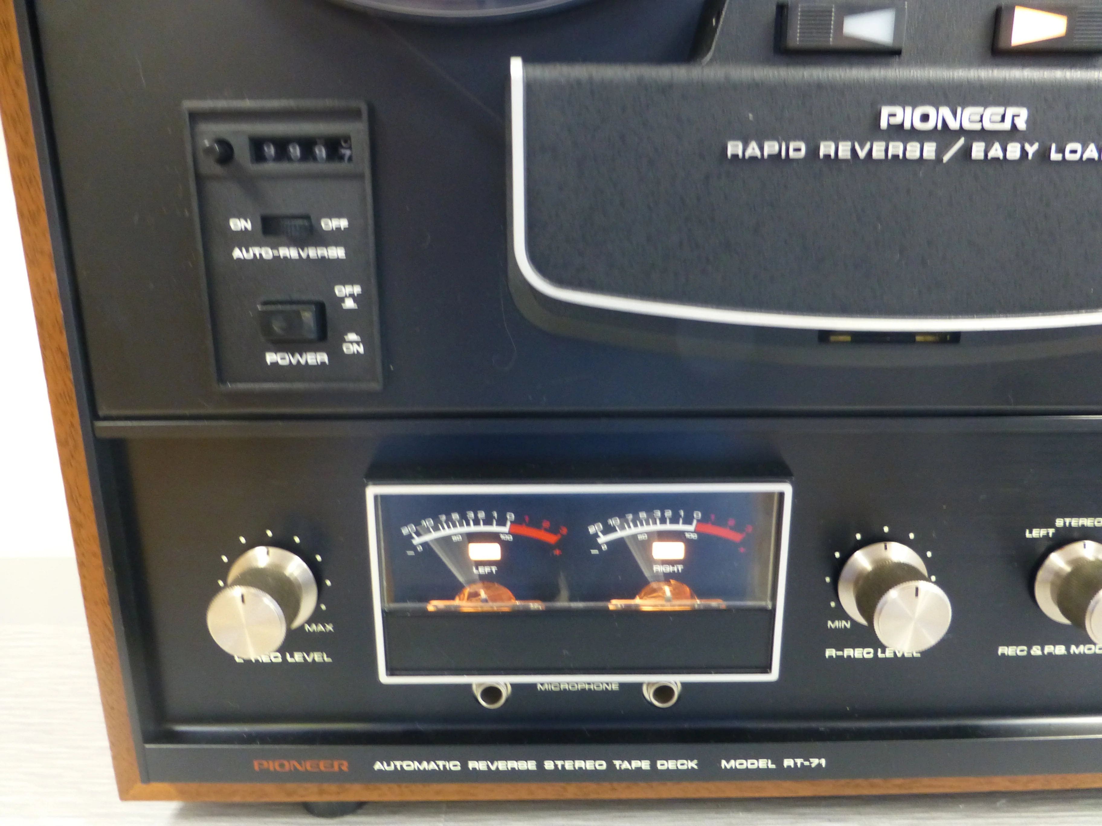 Pioneer RT-71 Reel to Reel * Fully Serviced * Dust Cover * Accessories * Box * 1972 - Image 2