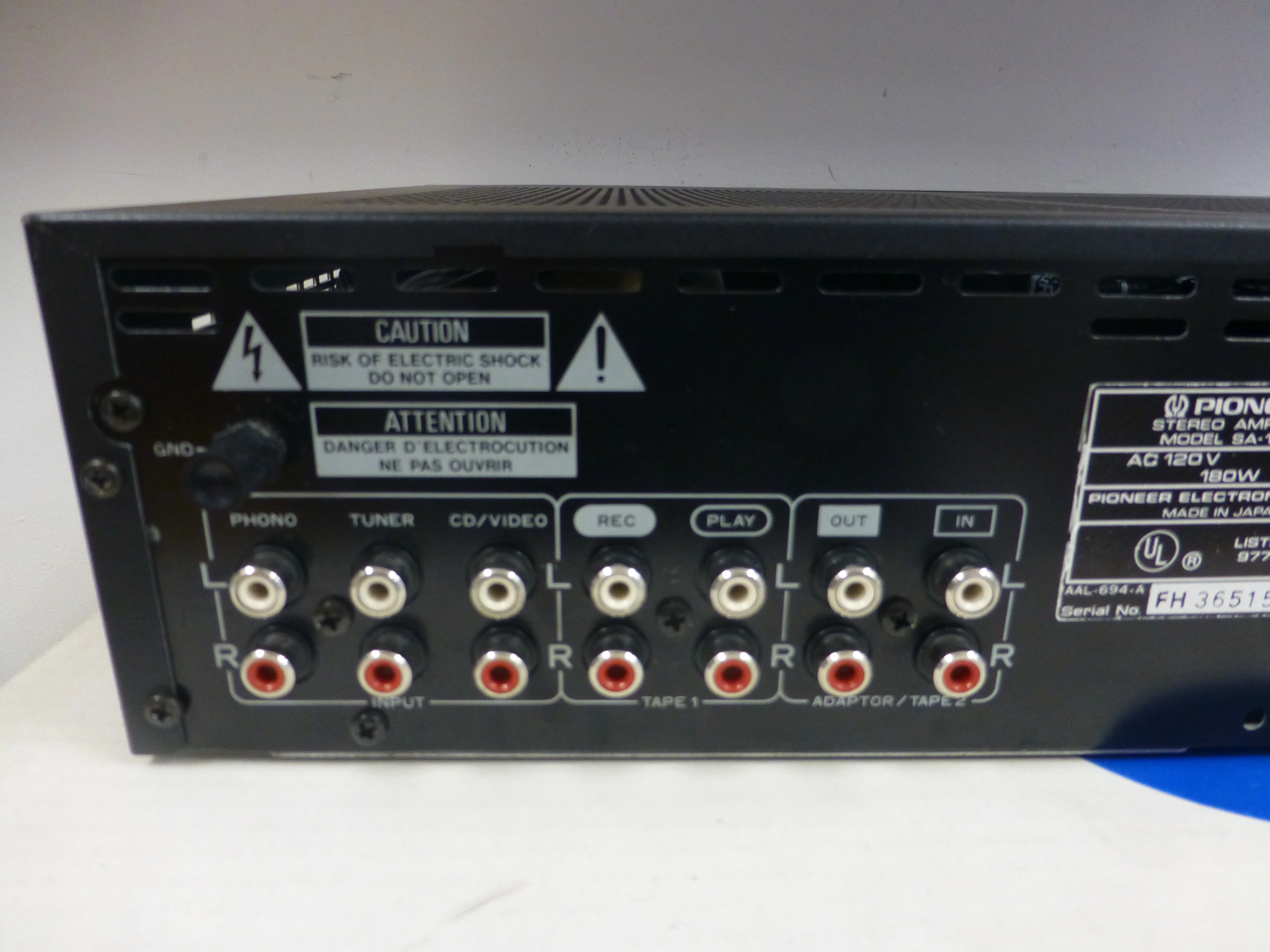 Pioneer SA-1060 Integrated Amplifier * Box - Image 10