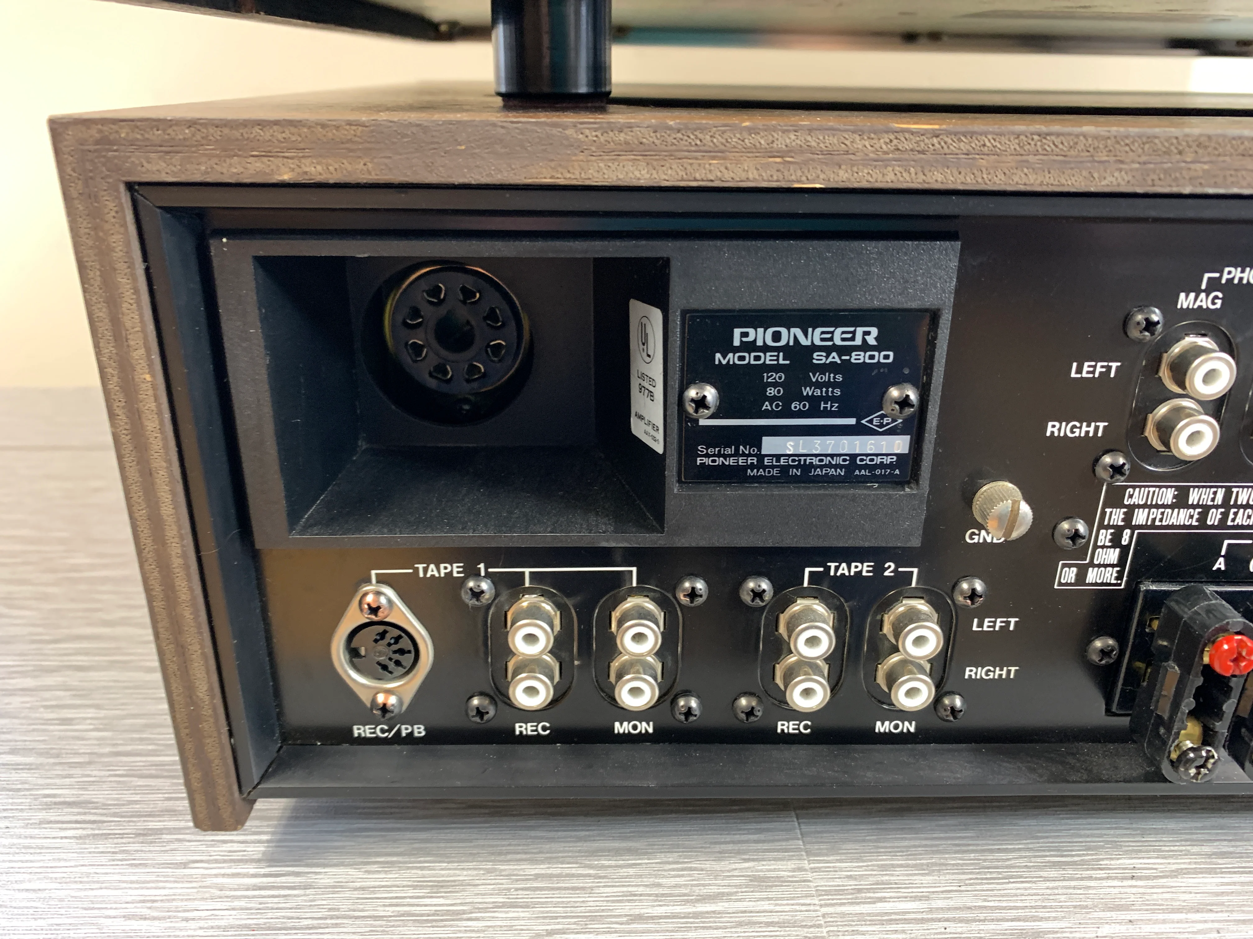 Pioneer SA-800 Integrated Amplifier * TX 800 Tuner - Image 16