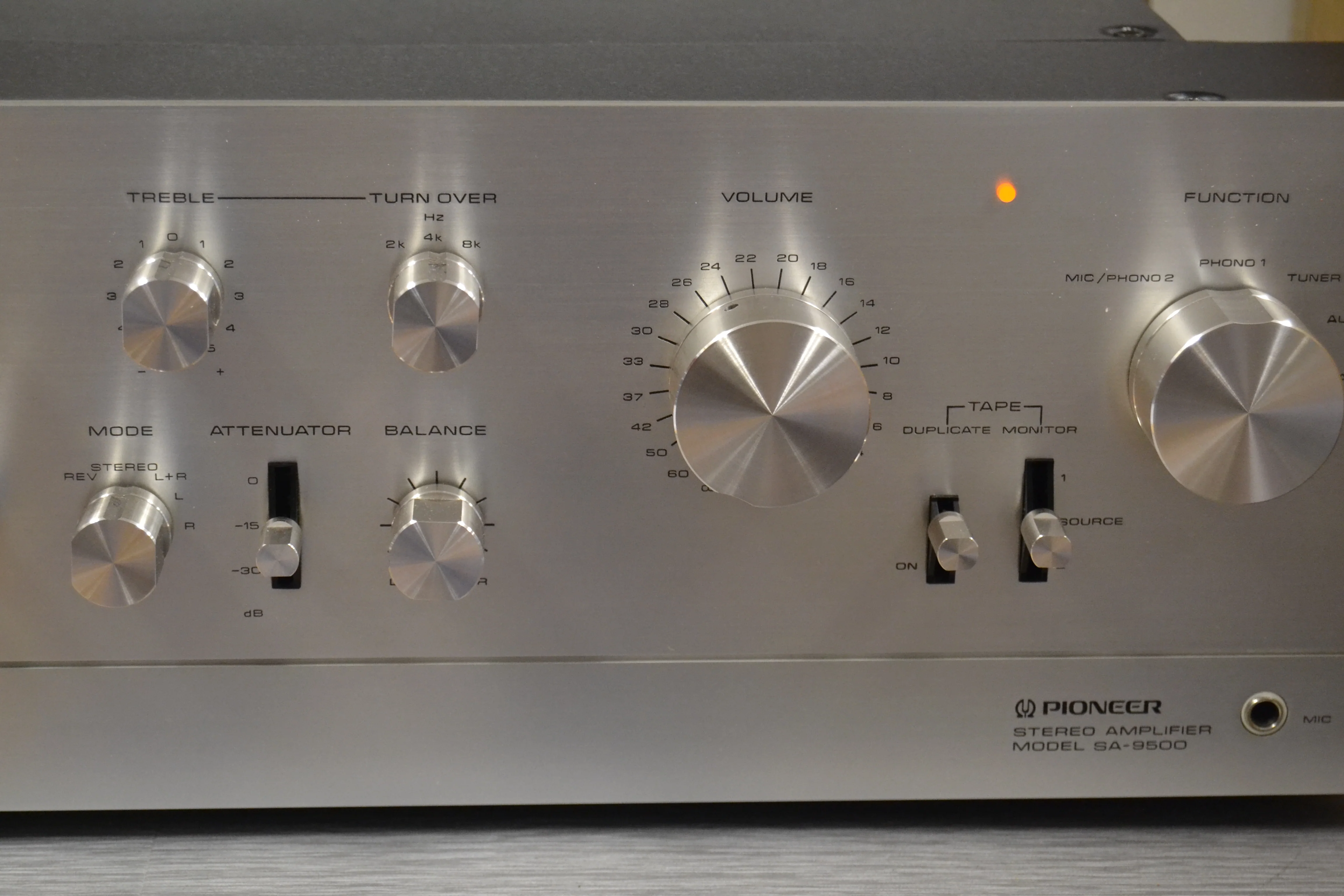 Pioneer SA-9500 Integrated Amplifier * FULLY RECAPPED * Box * MINT ! * 1976 * 80W RMS - Image 4