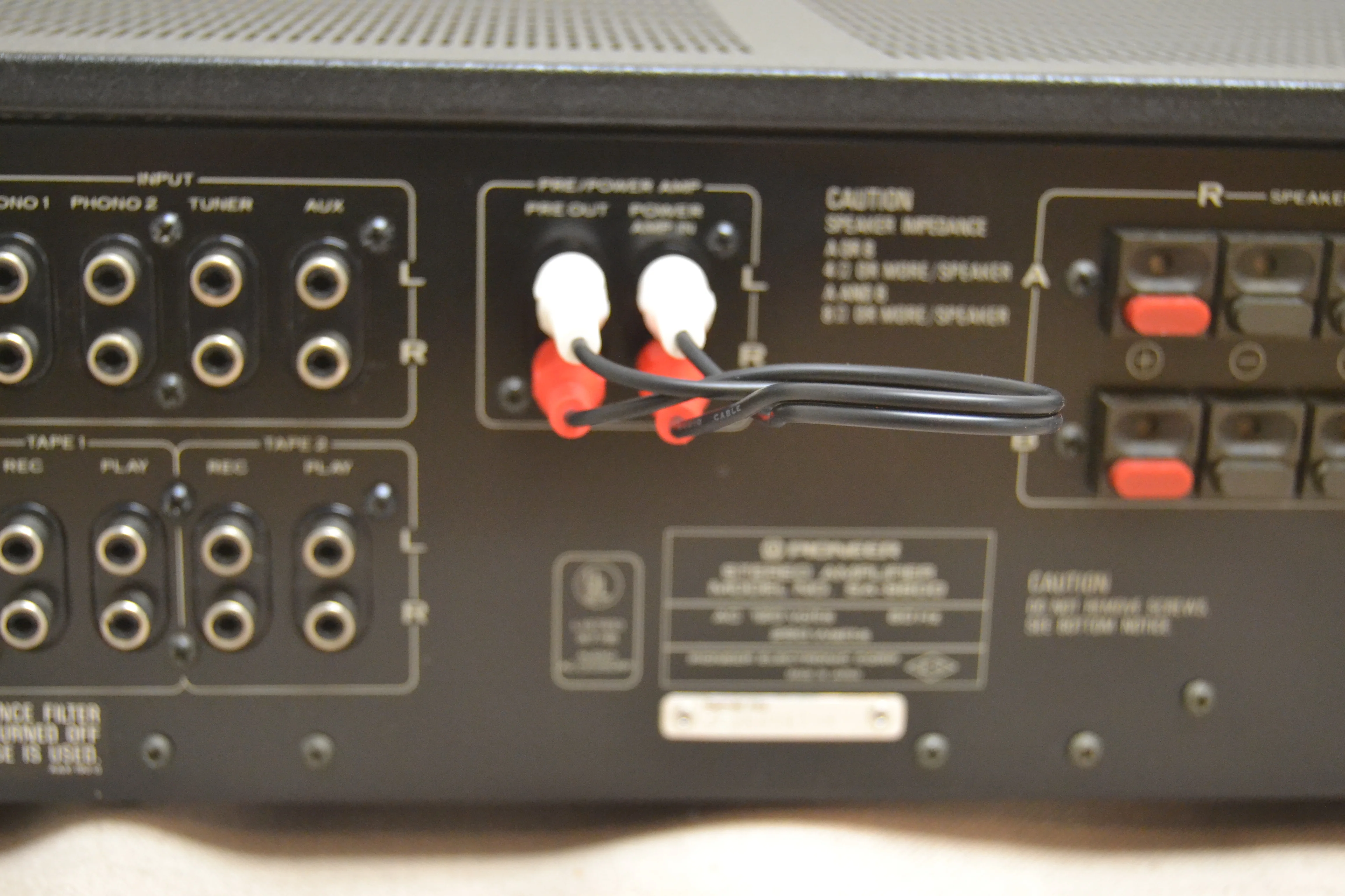 Pioneer SA-9800 Stereo Integrated Amplifier * FULLY RECAPPED * Perfect !! - Image 15