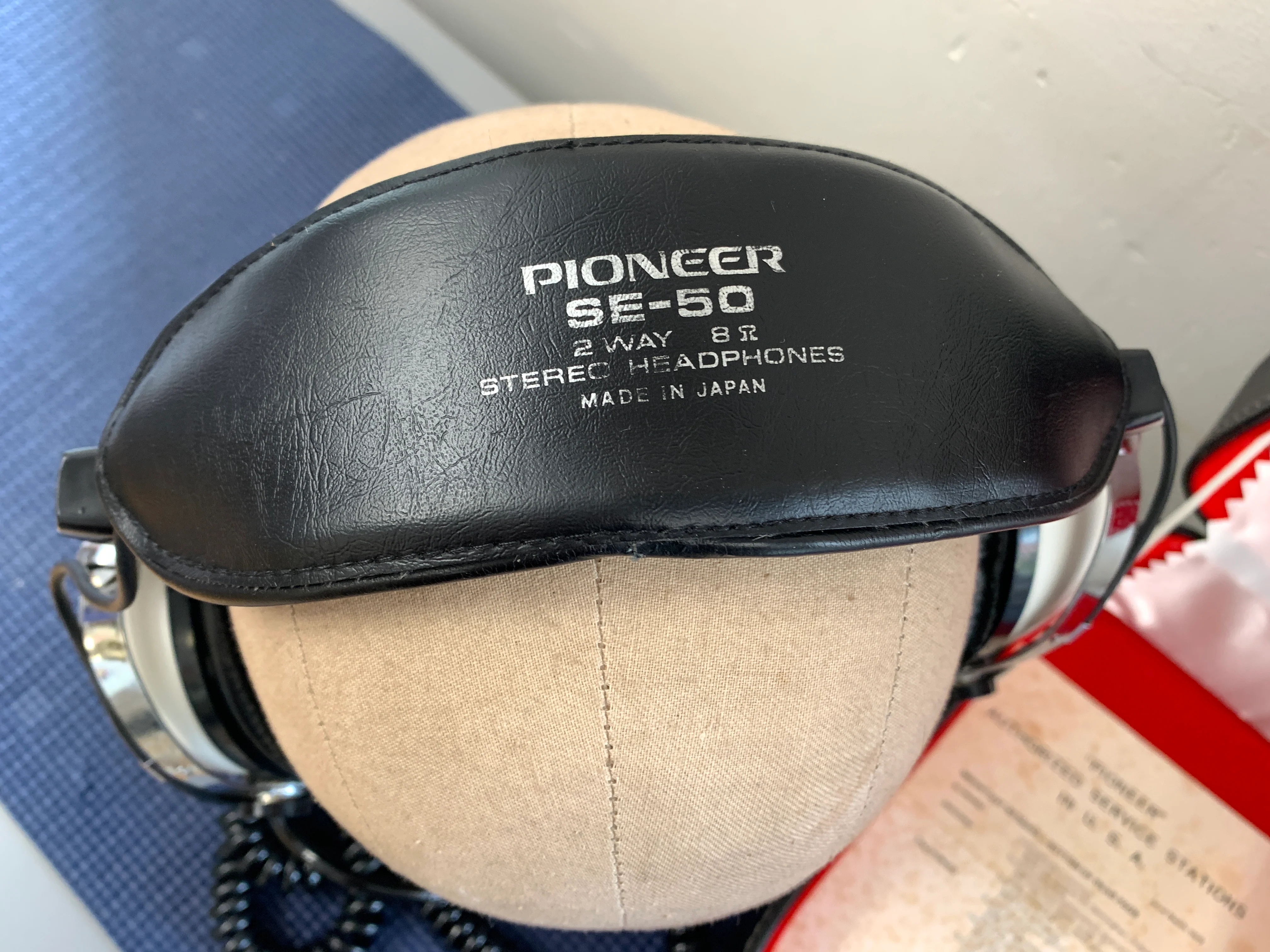 Pioneer SE-50 Stereo headphones * Original Case - Image 7