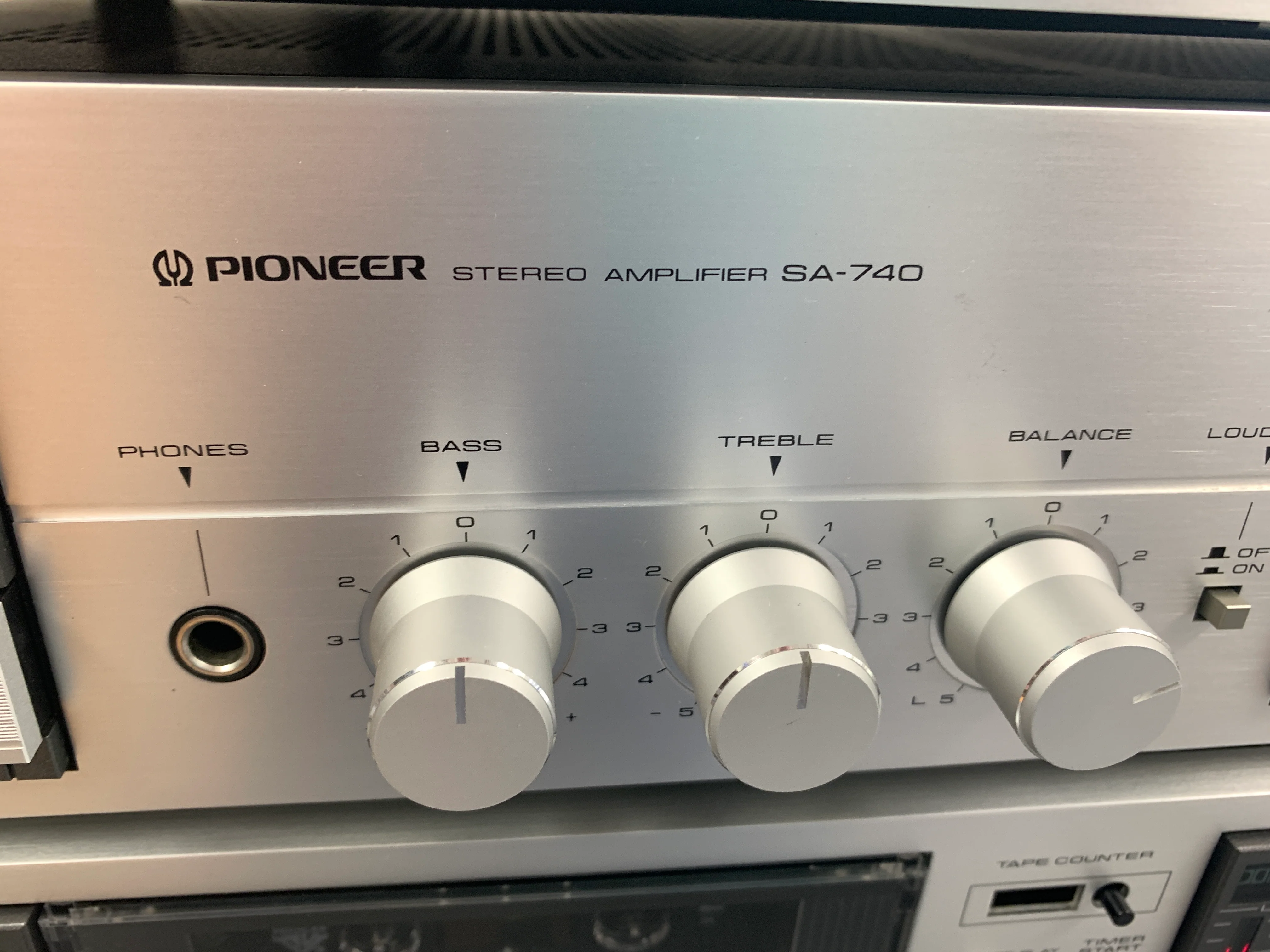 Pioneer Set * SA-740 Integrated Amplifier * TX-540 Tuner * CT-540 Cassette Deck - Image 12