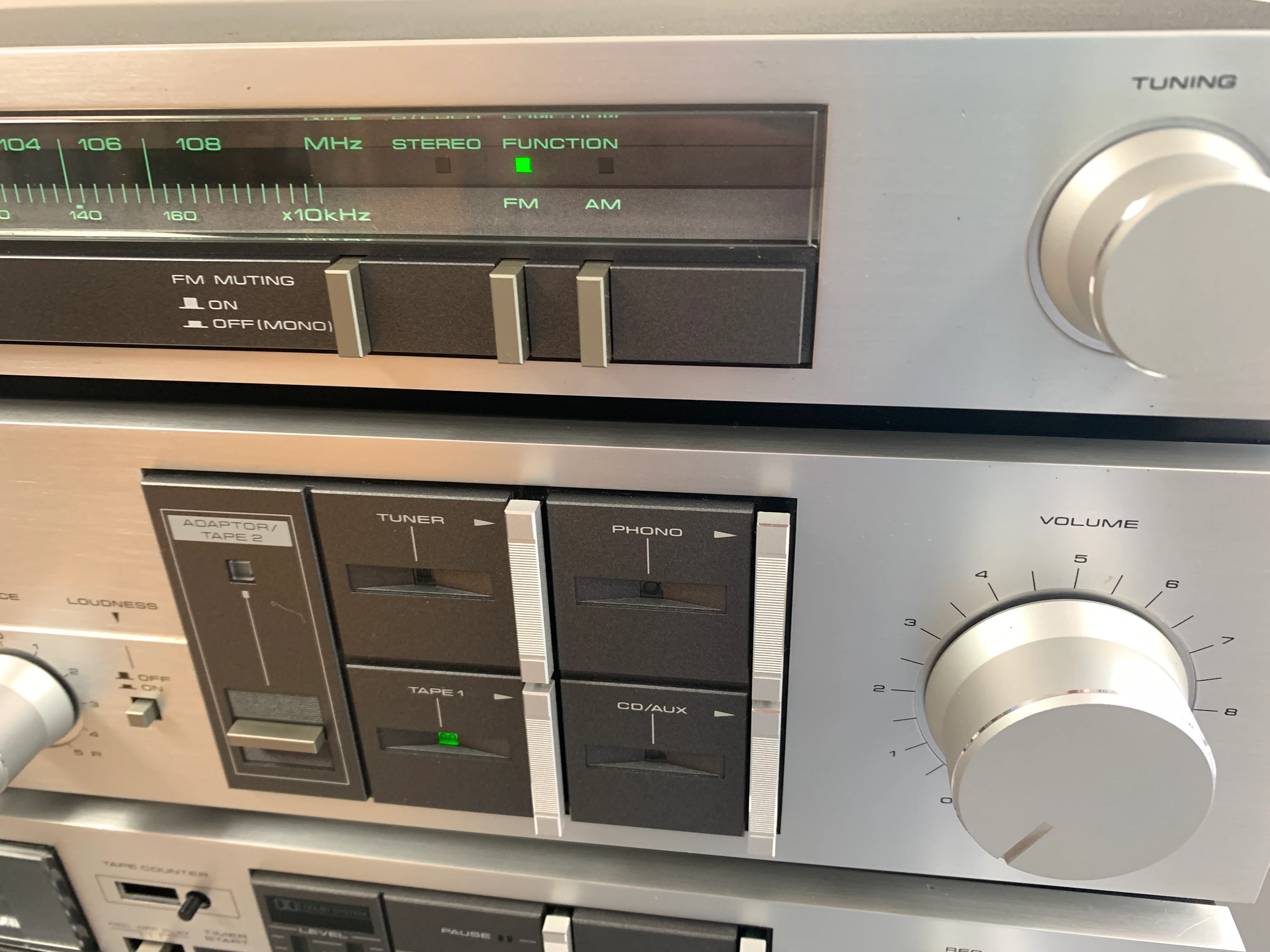 Pioneer Set * SA-740 Integrated Amplifier * TX-540 Tuner * CT-540 Cassette Deck - Image 14