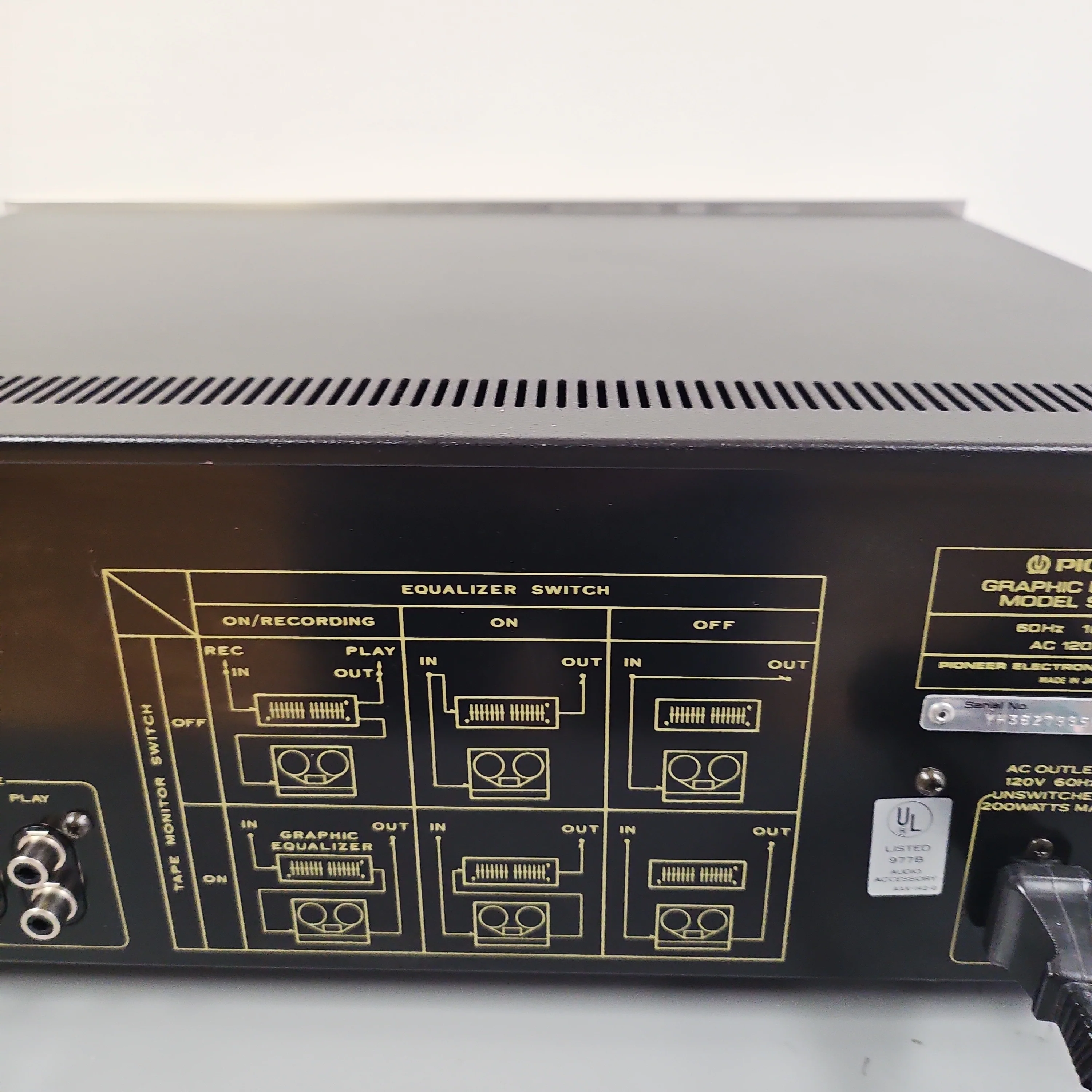 Pioneer SG-9500 Graphic Equalizer - Image 13
