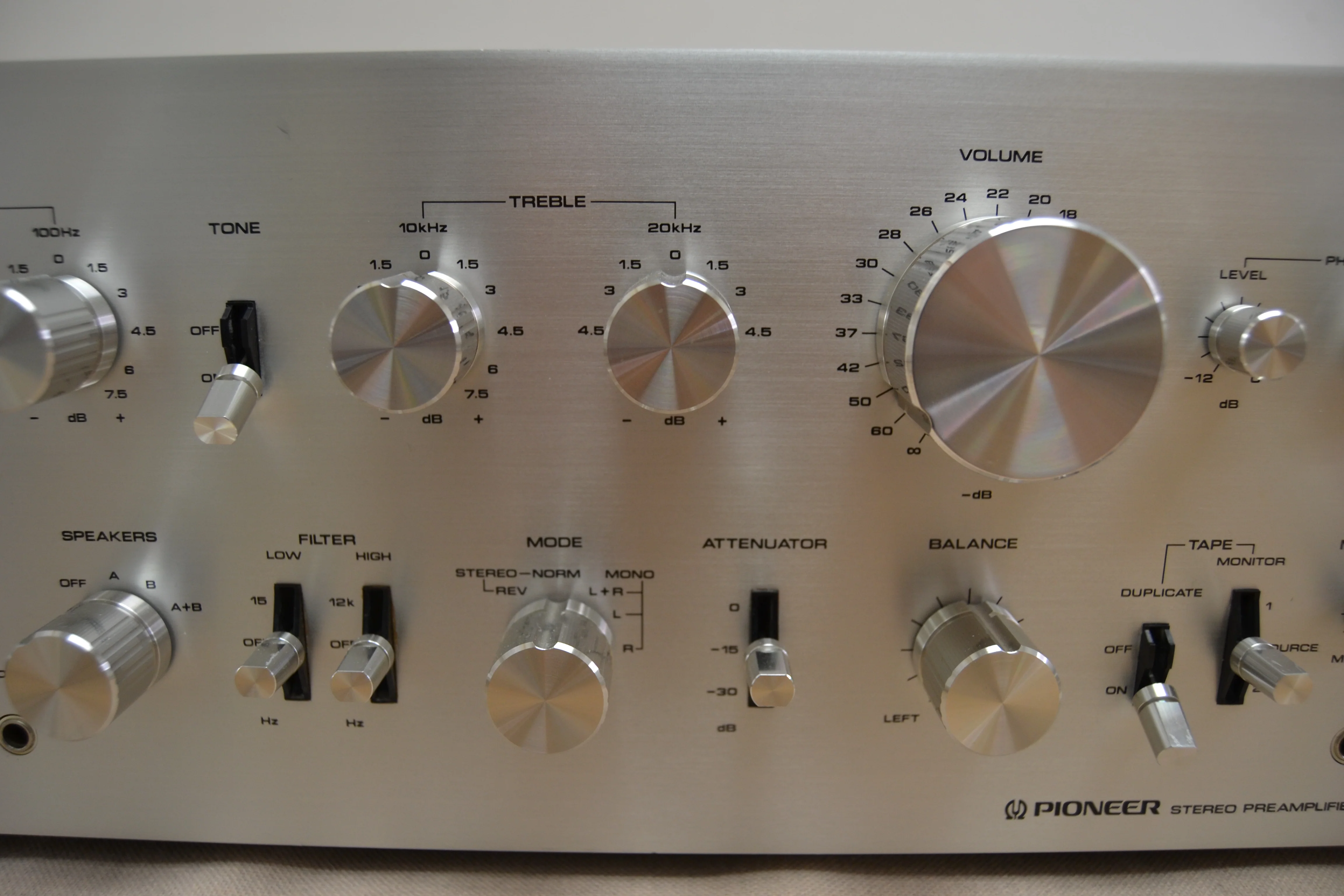 Pioneer SPEC1 Stereo Preamplifier * Fully Serviced - Image 3