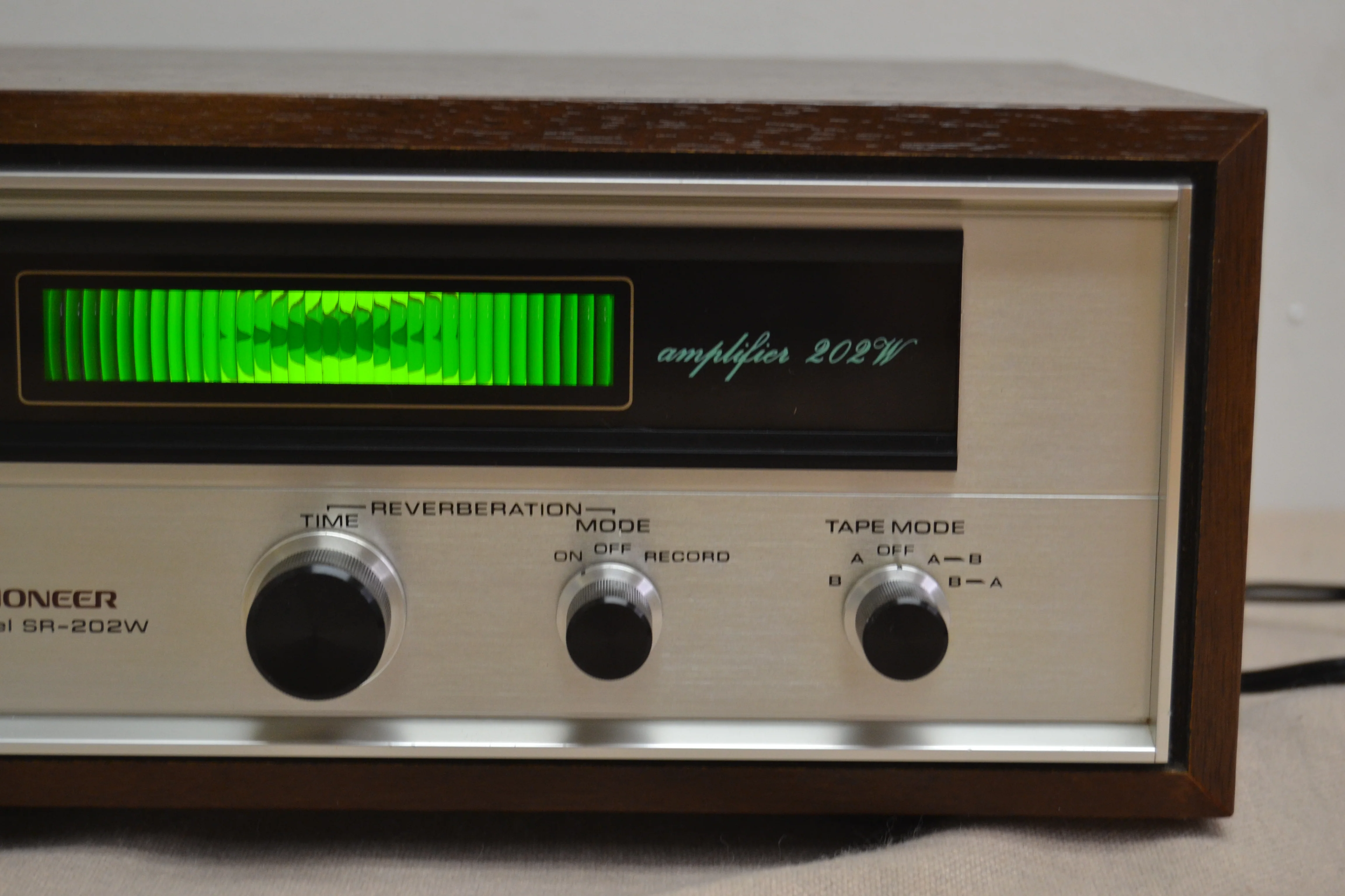 Pioneer SR-202W Reverberation Amplifier * Fully Recapped - Image 3