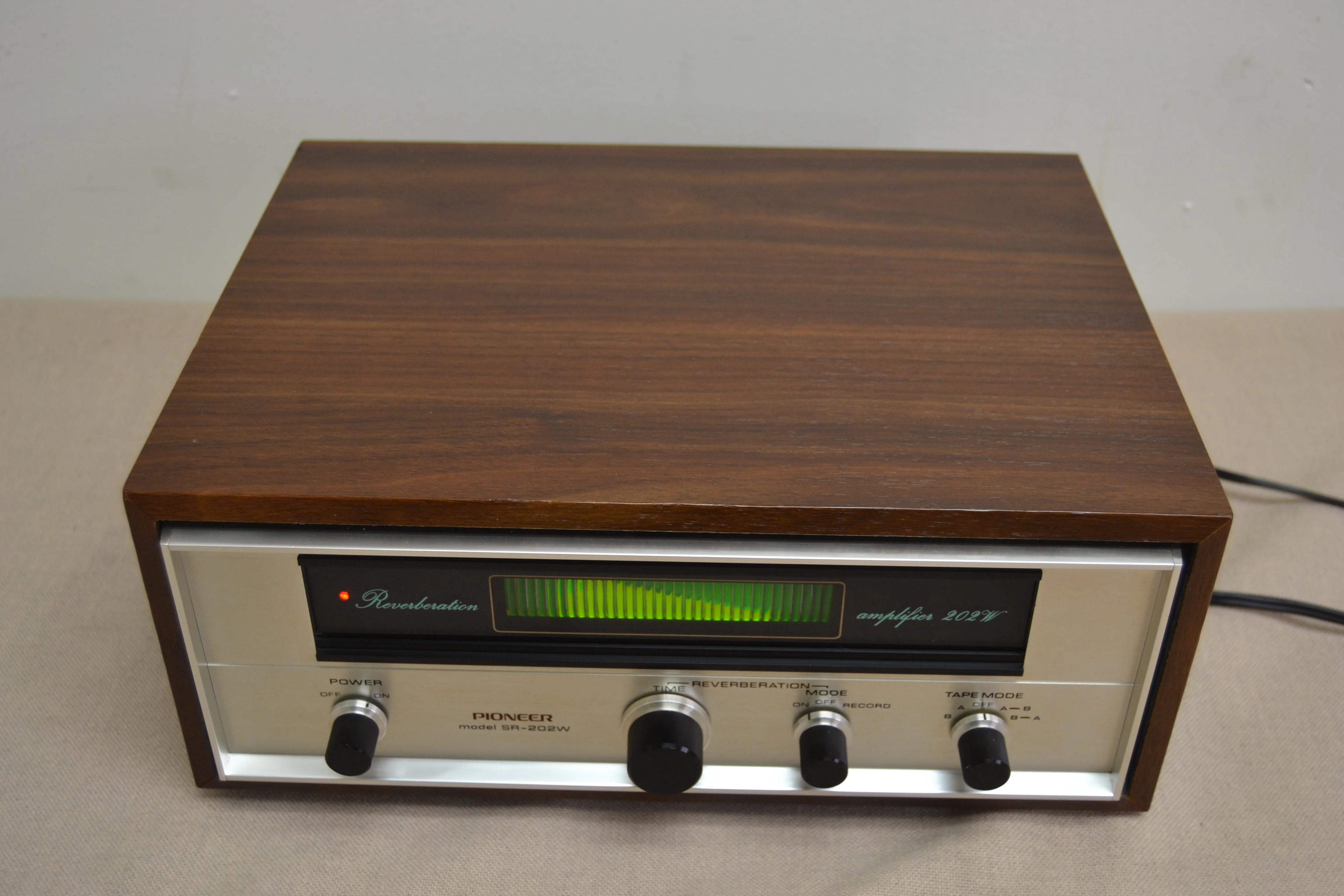 Pioneer SR-202W Reverberation Amplifier * Fully Recapped - Image 4