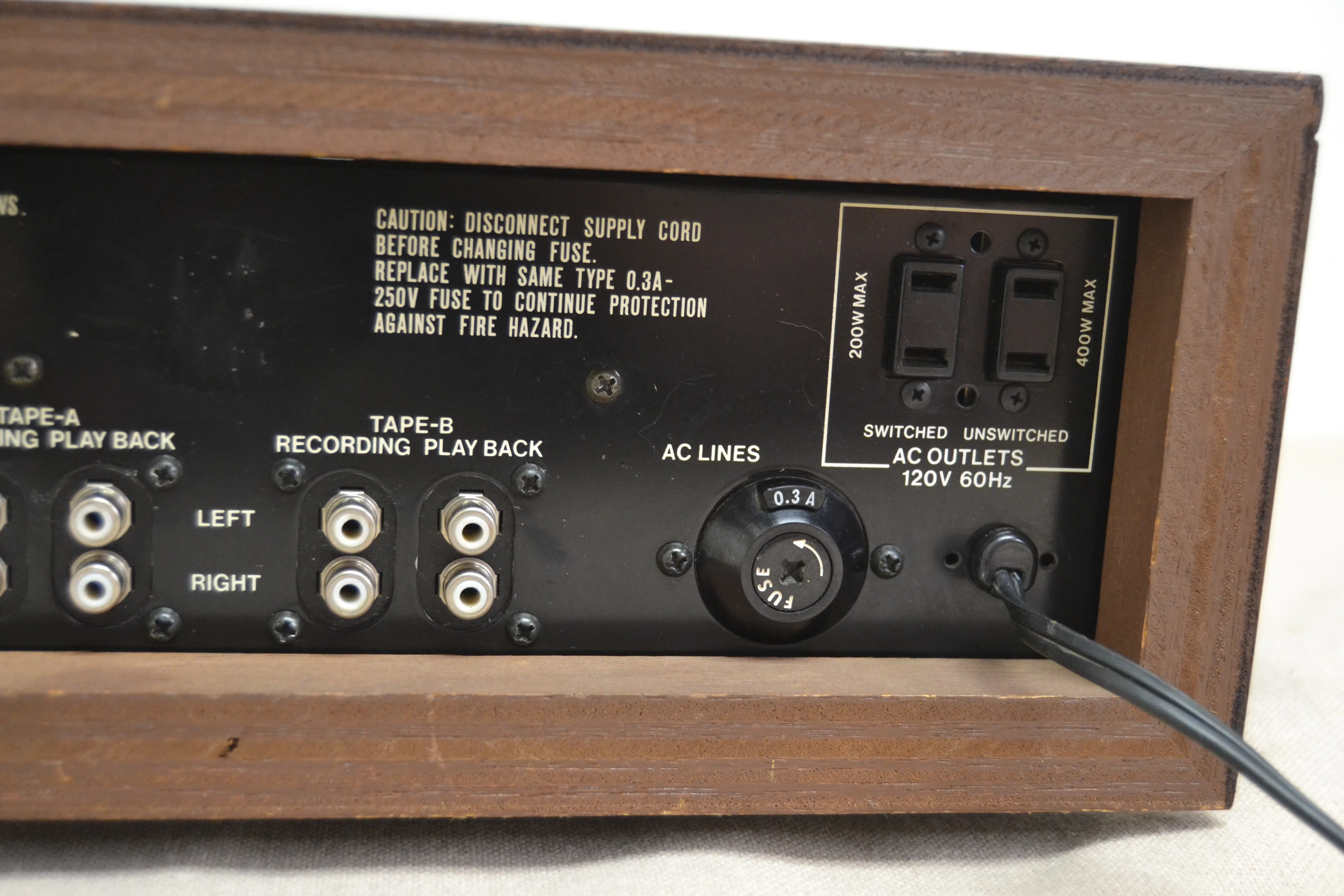 Pioneer SR-202W Reverberation Amplifier * Fully Recapped - Image 9