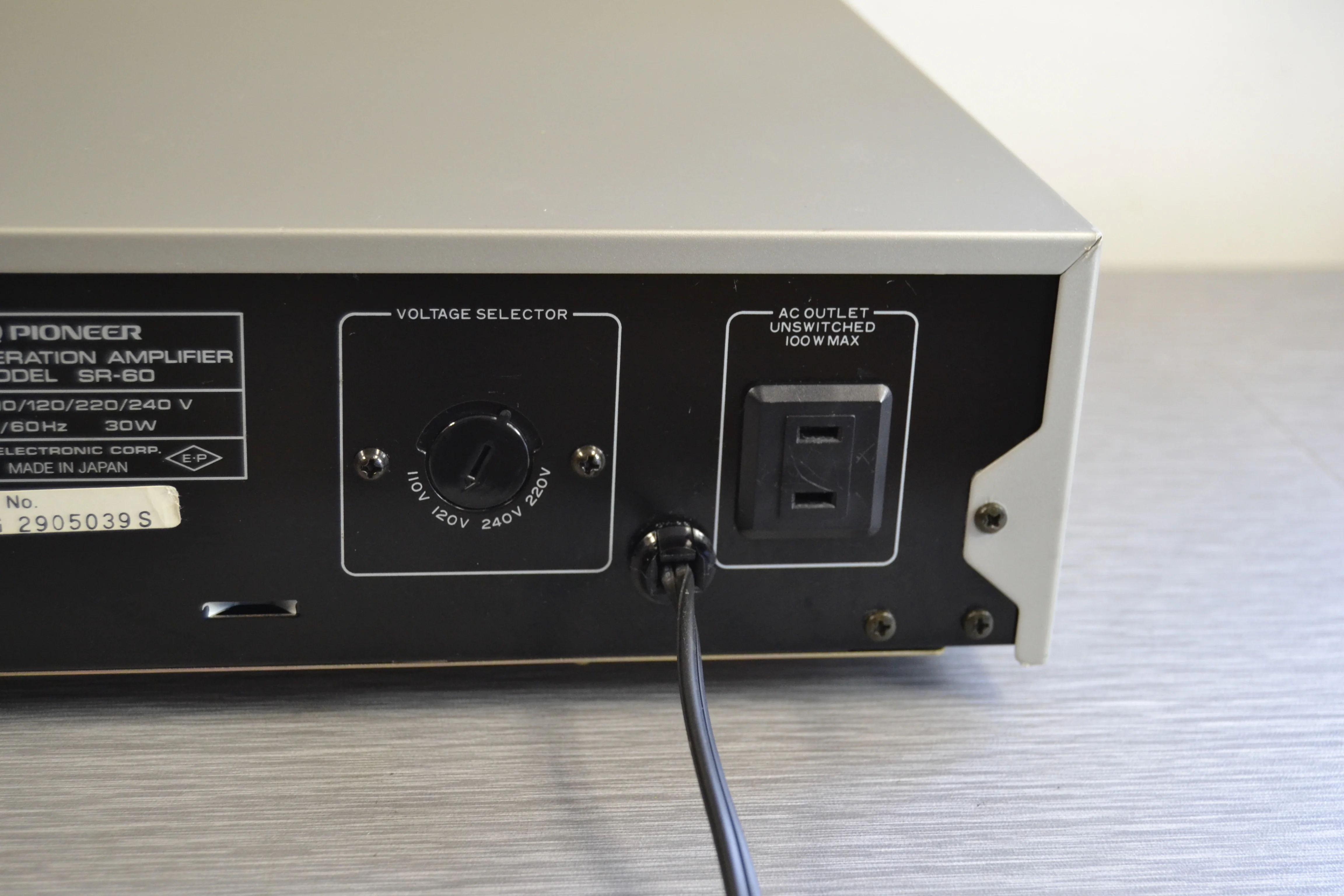 Pioneer SR-60 Reverberation Amplifier - Image 11