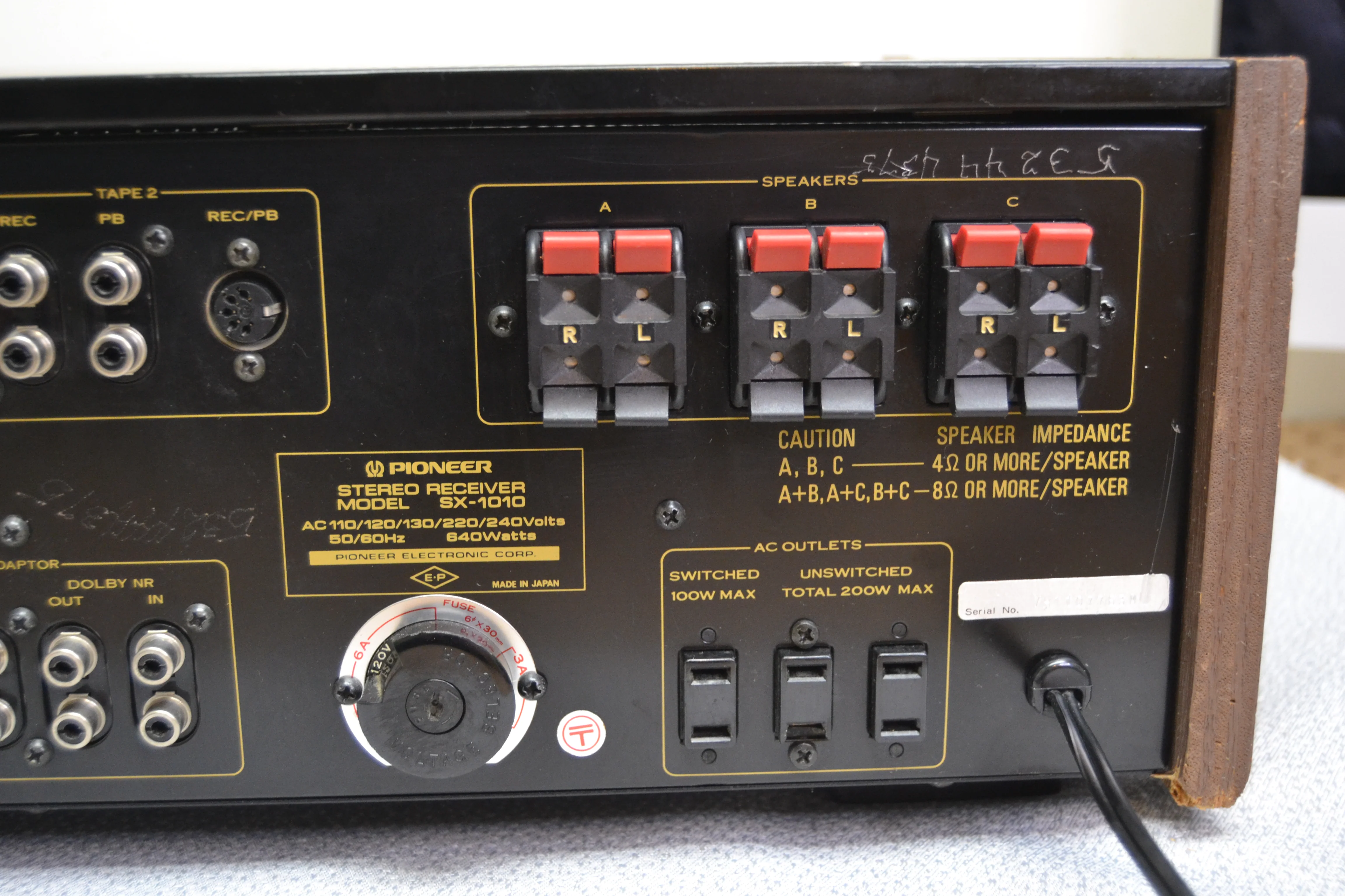 Pioneer SX-1010 Stereo receiver * 100W RMS * 1974 * Fully Serviced * LED Upgraded - Image 17