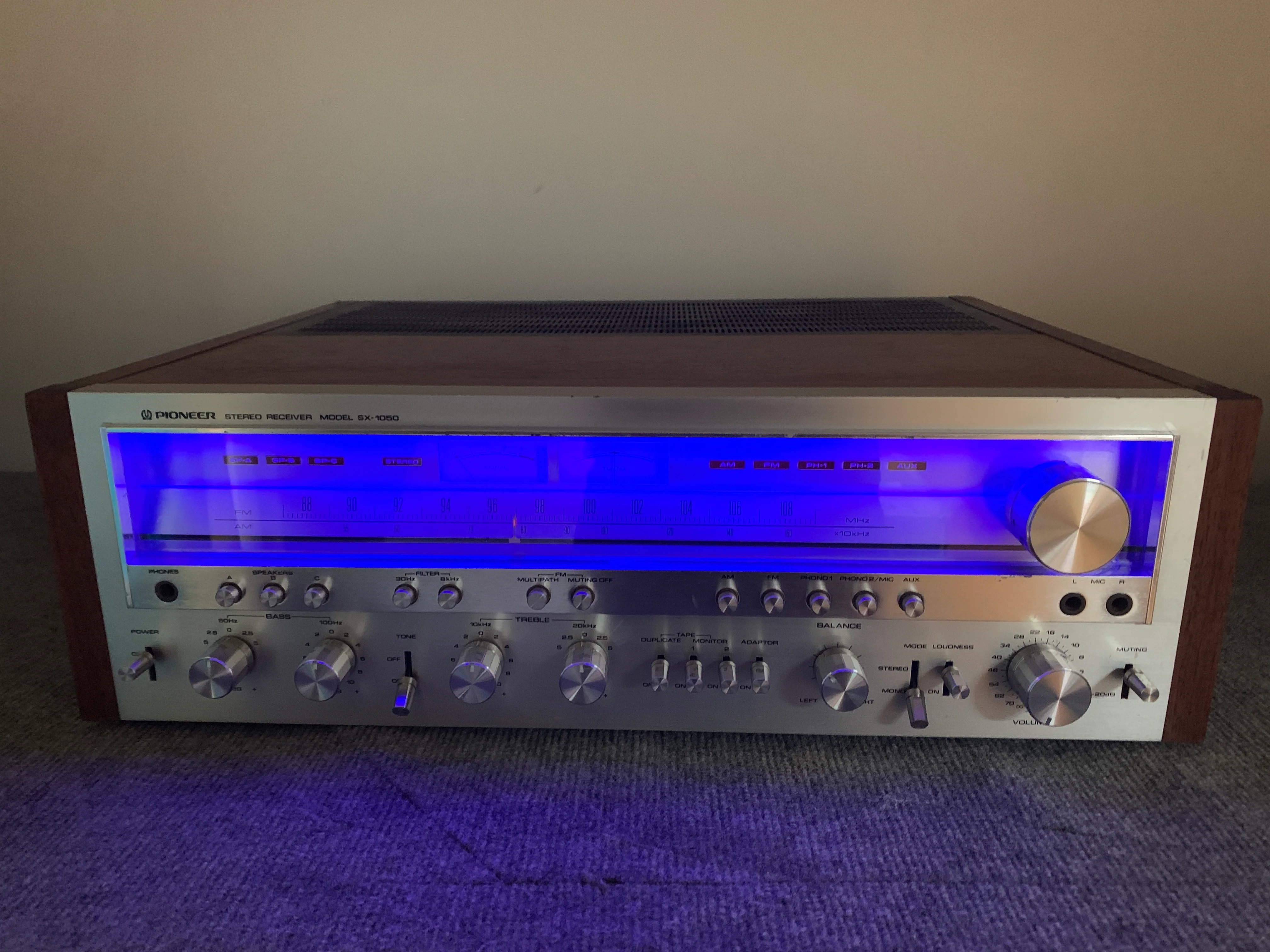 Pioneer SX-1050 Stereo Receiver * 1976/78 * 120W RMS - Image 2
