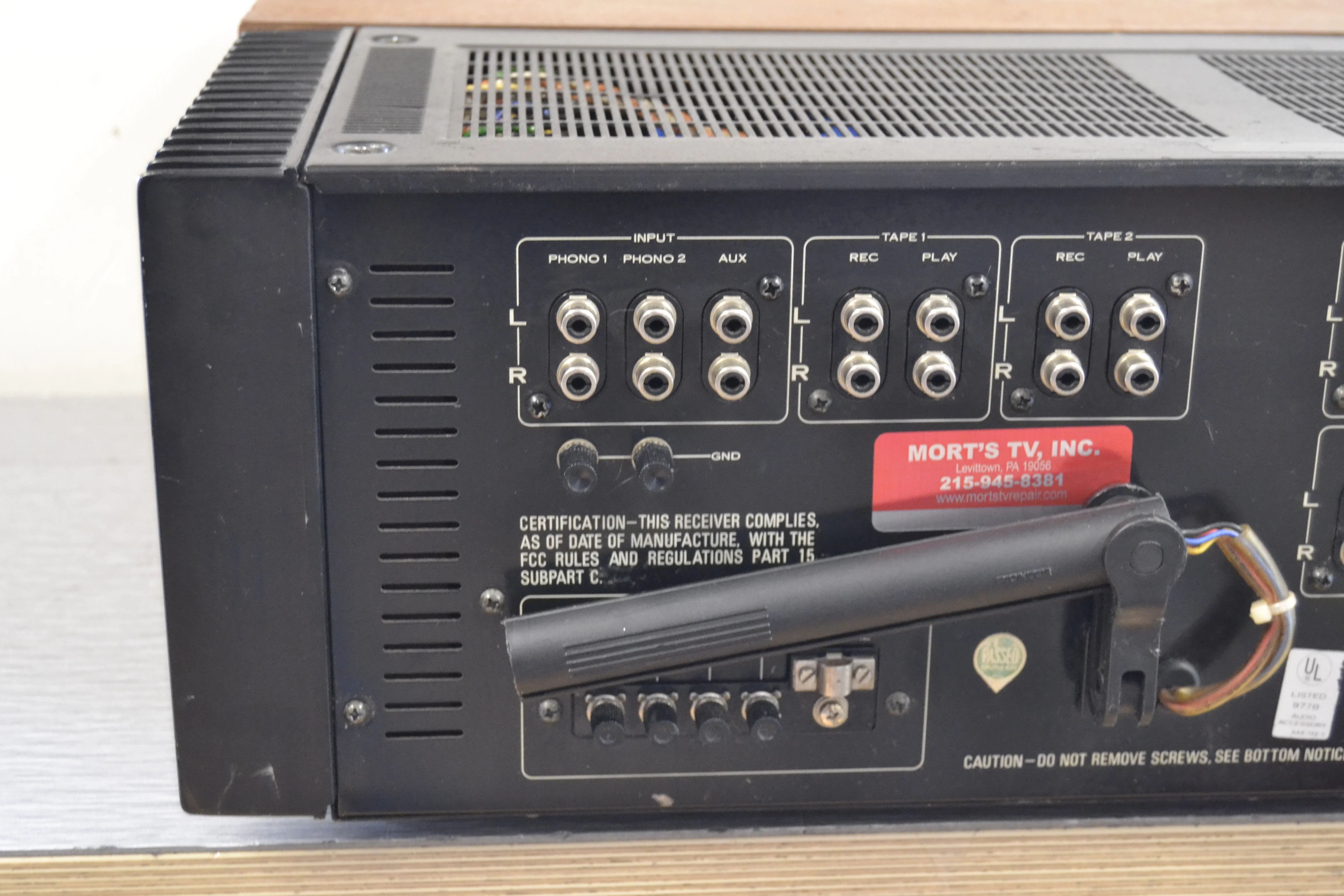 Pioneer SX-1280 Stereo Receiver * Recapped * Power Amp Rebuilt * 185W RMS - Image 12