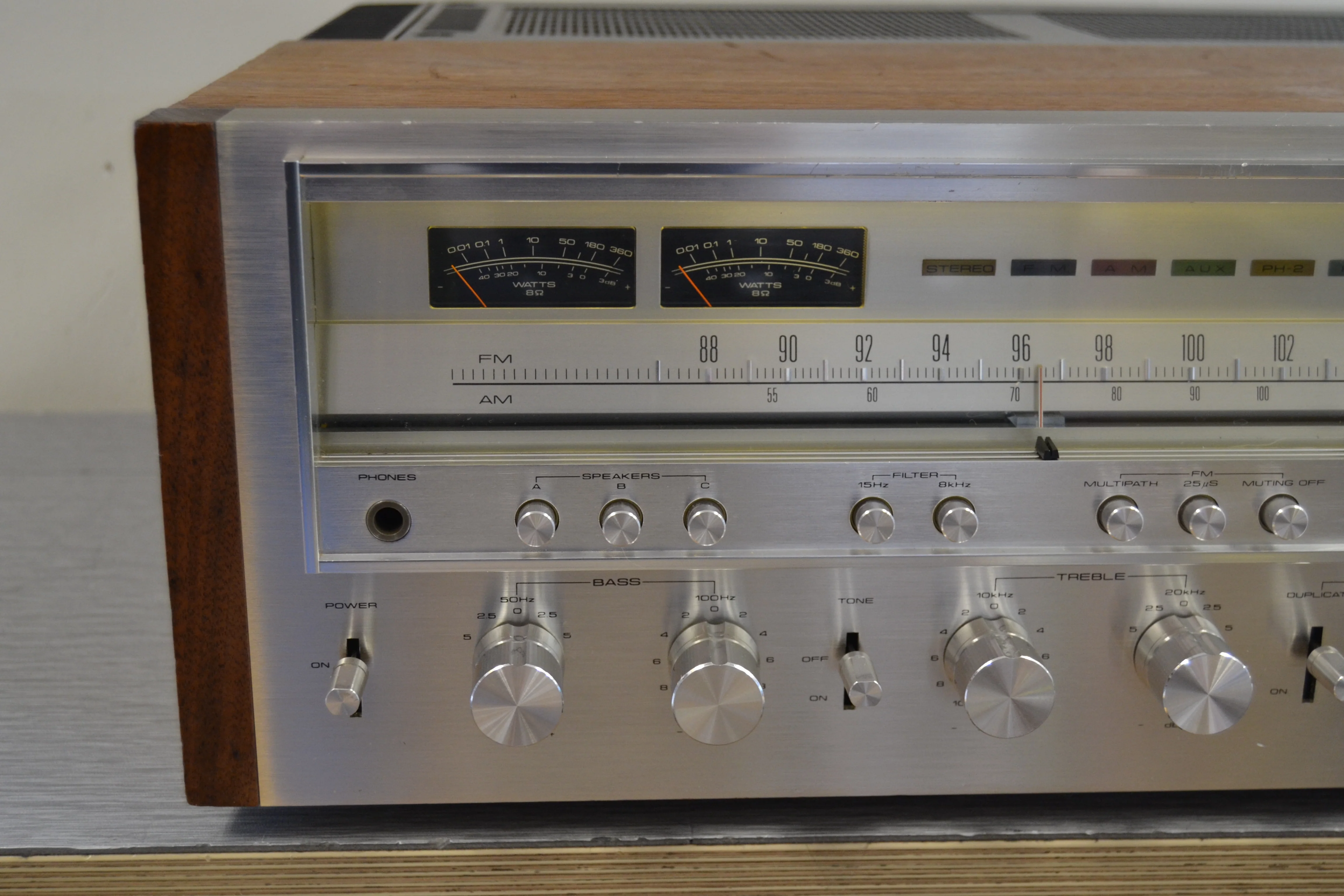 Pioneer SX-1280 Stereo Receiver * Recapped * Power Amp Rebuilt * 185W RMS - Image 2