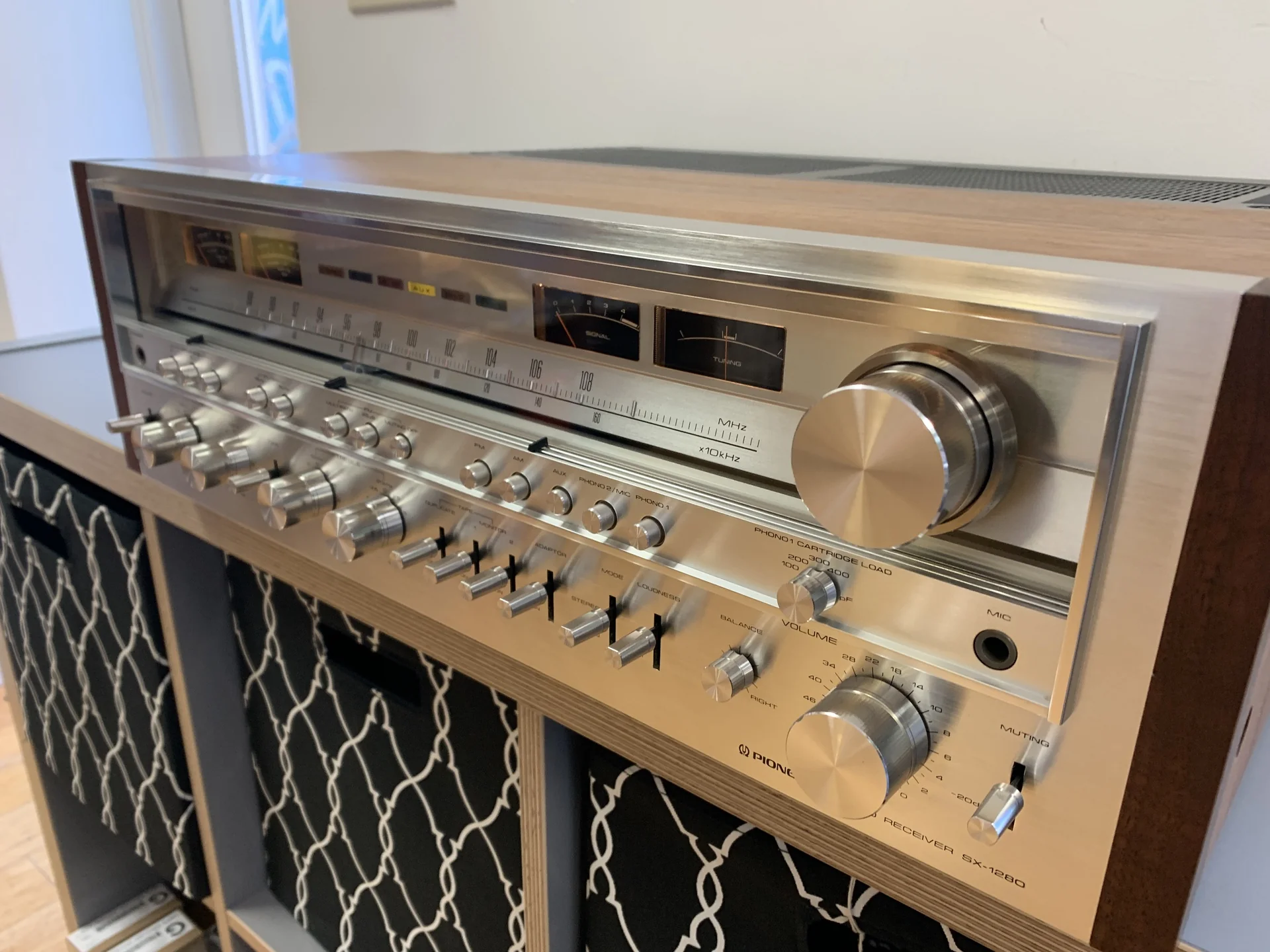 Pioneer SX-1280 Stereo Receiver * Serviced * Mint * 185W RMS * 1977 - Image 13