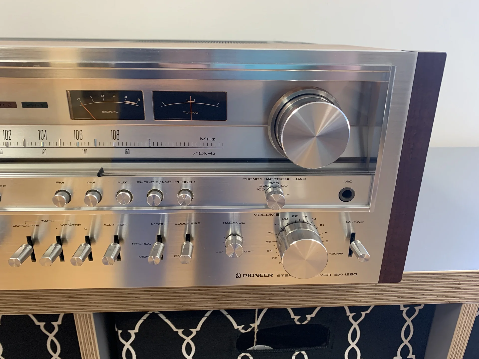 Pioneer SX-1280 Stereo Receiver * Serviced * Mint * 185W RMS * 1977 - Image 5