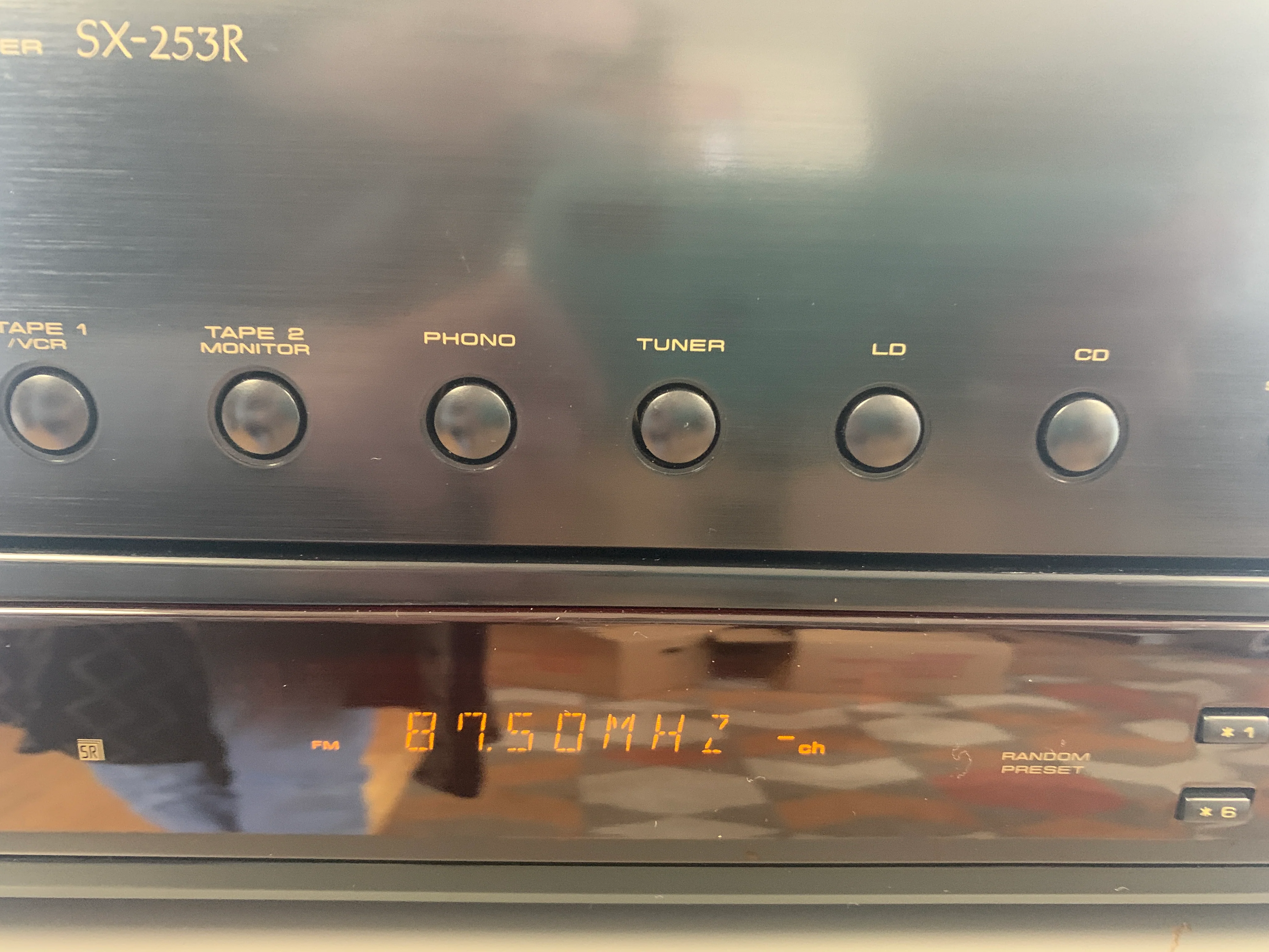 Pioneer SX-253R Stereo Receiver - Image 3