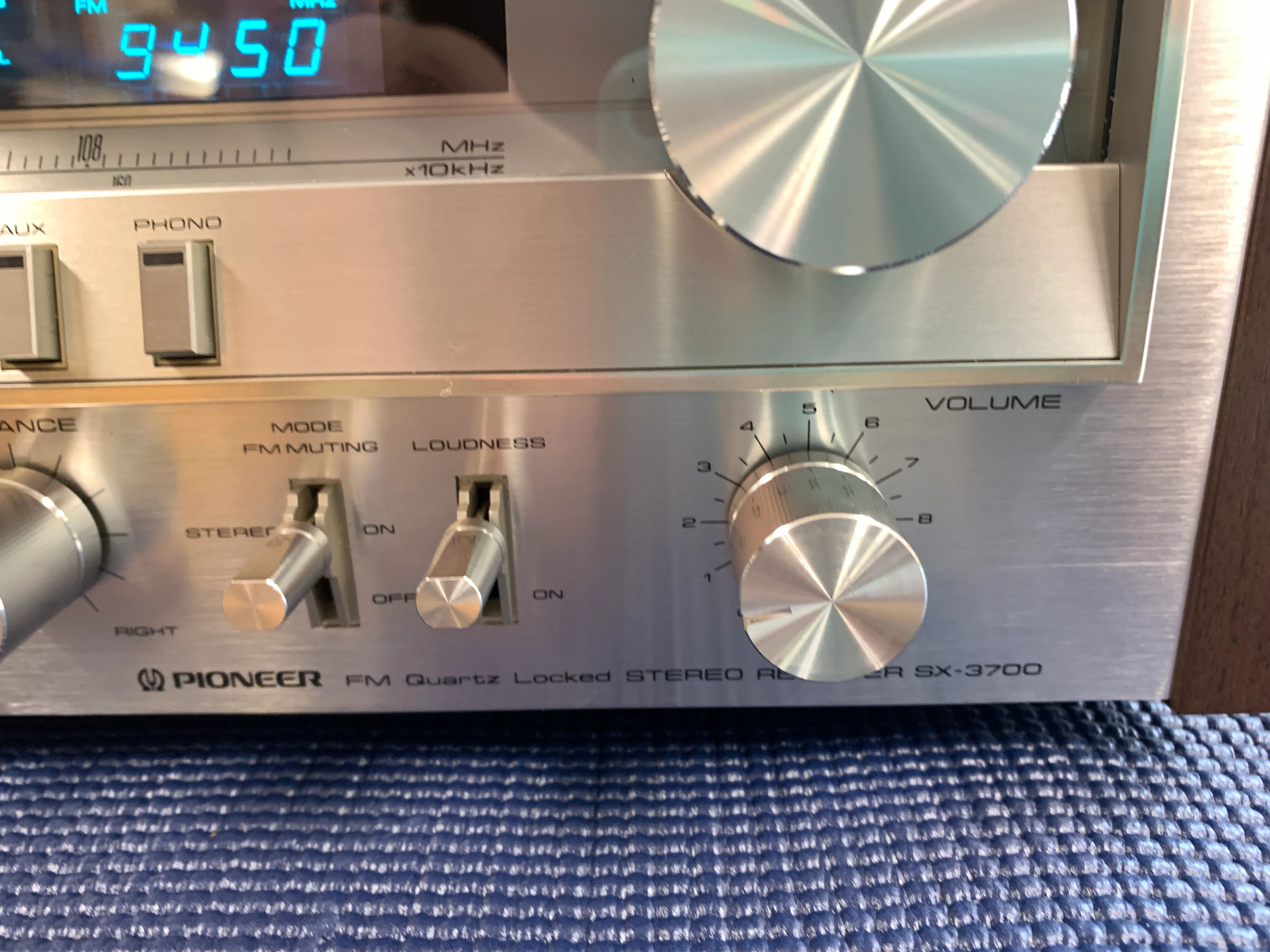 Pioneer SX-3700 Stereo Receiver * 45W RMS * 1980 - Image 9