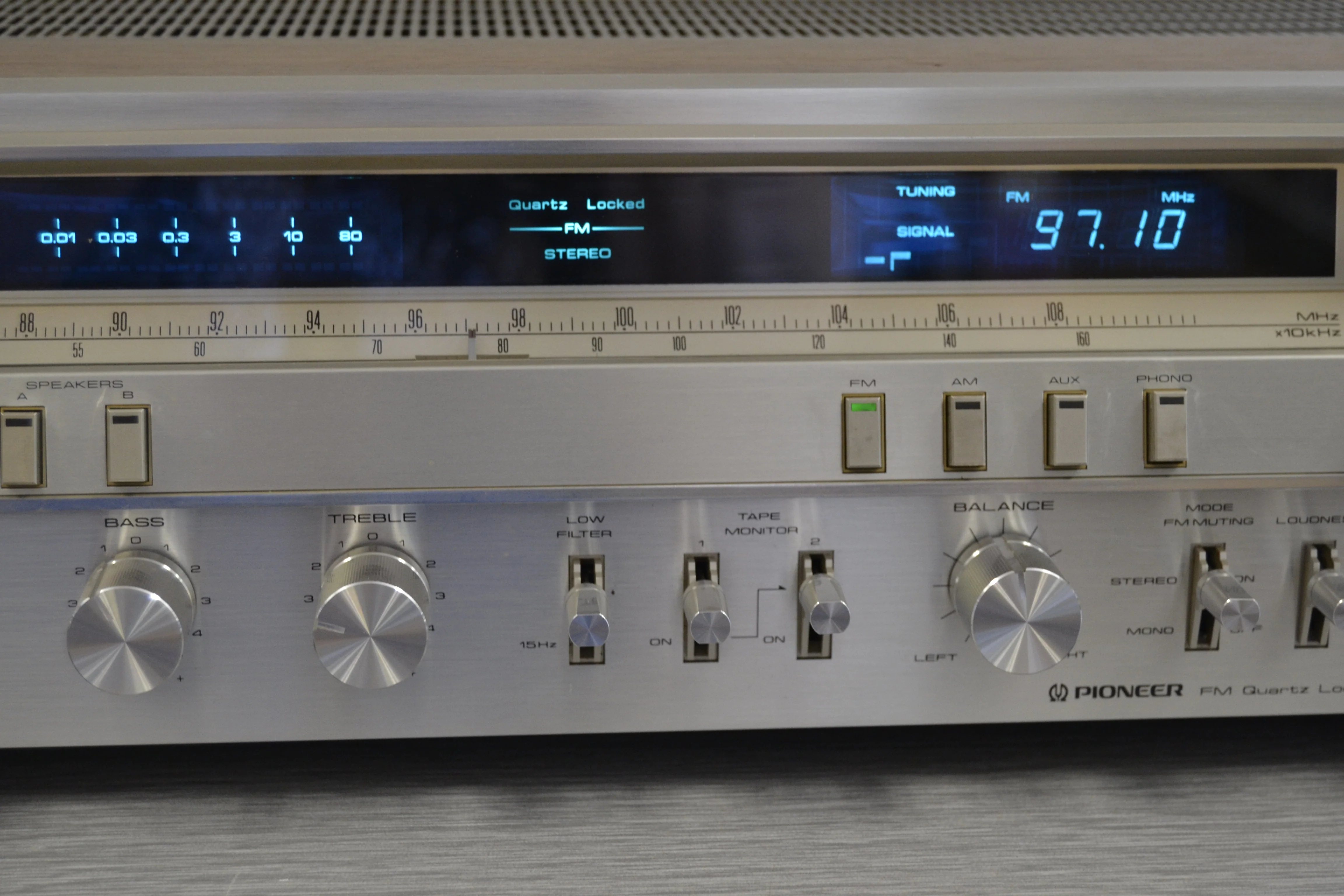 Pioneer SX-3700 Stereo Receiver * 45W RMS * 1980 - Image 3