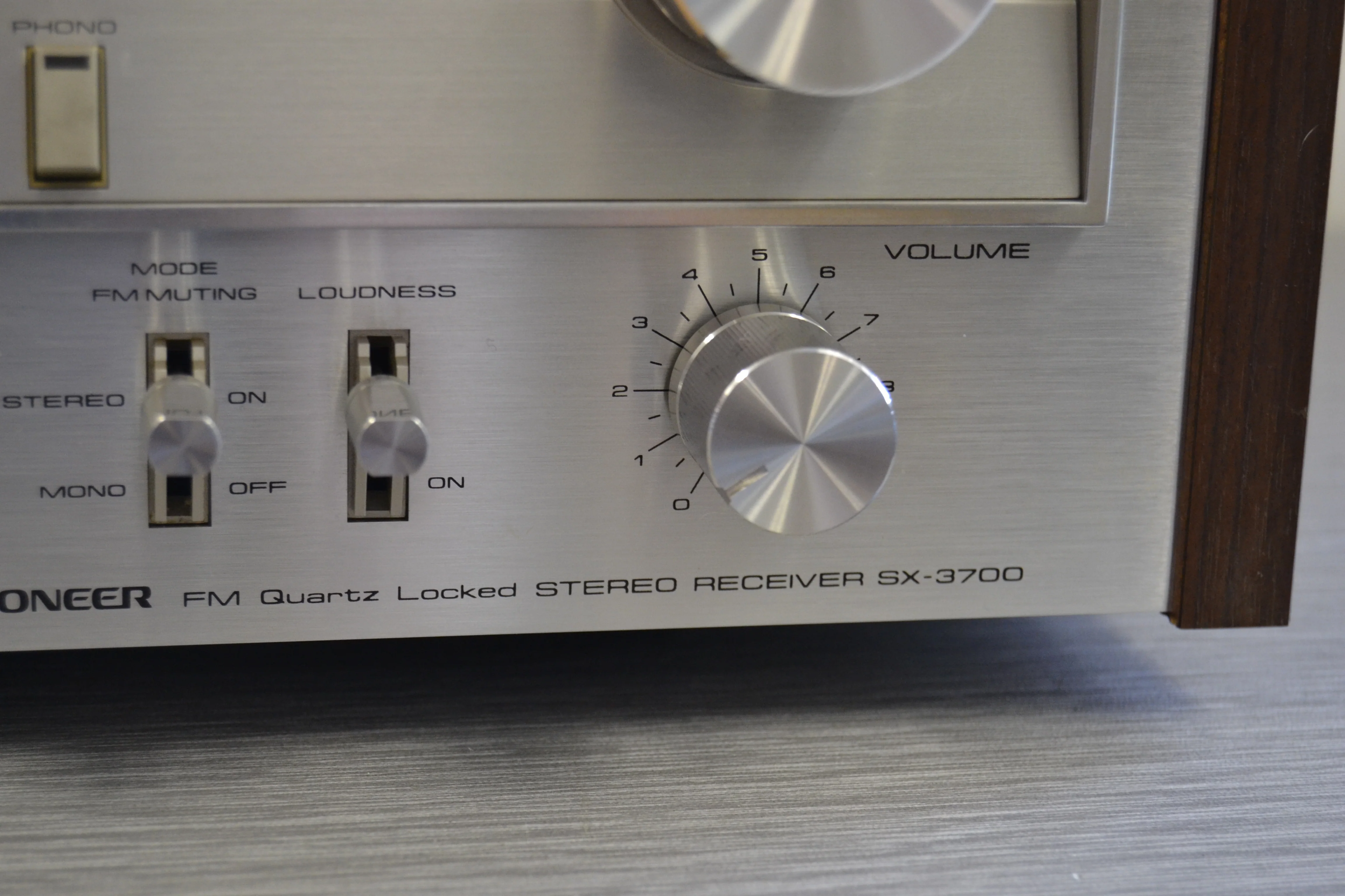 Pioneer SX-3700 Stereo Receiver * 45W RMS * 1980 - Image 5