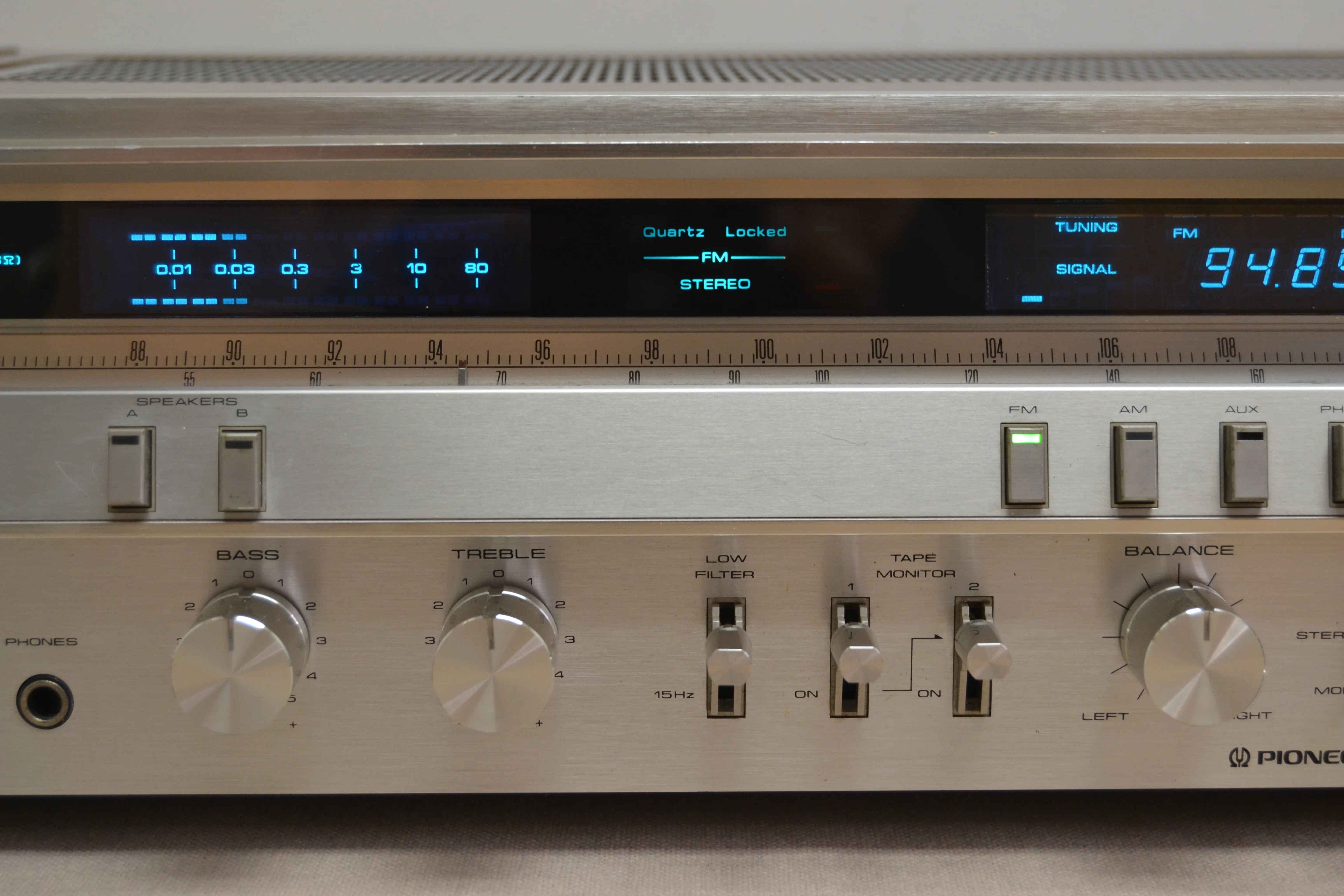 Pioneer SX-3700 Stereo Receiver * 45W RMS * 1980 - Image 3