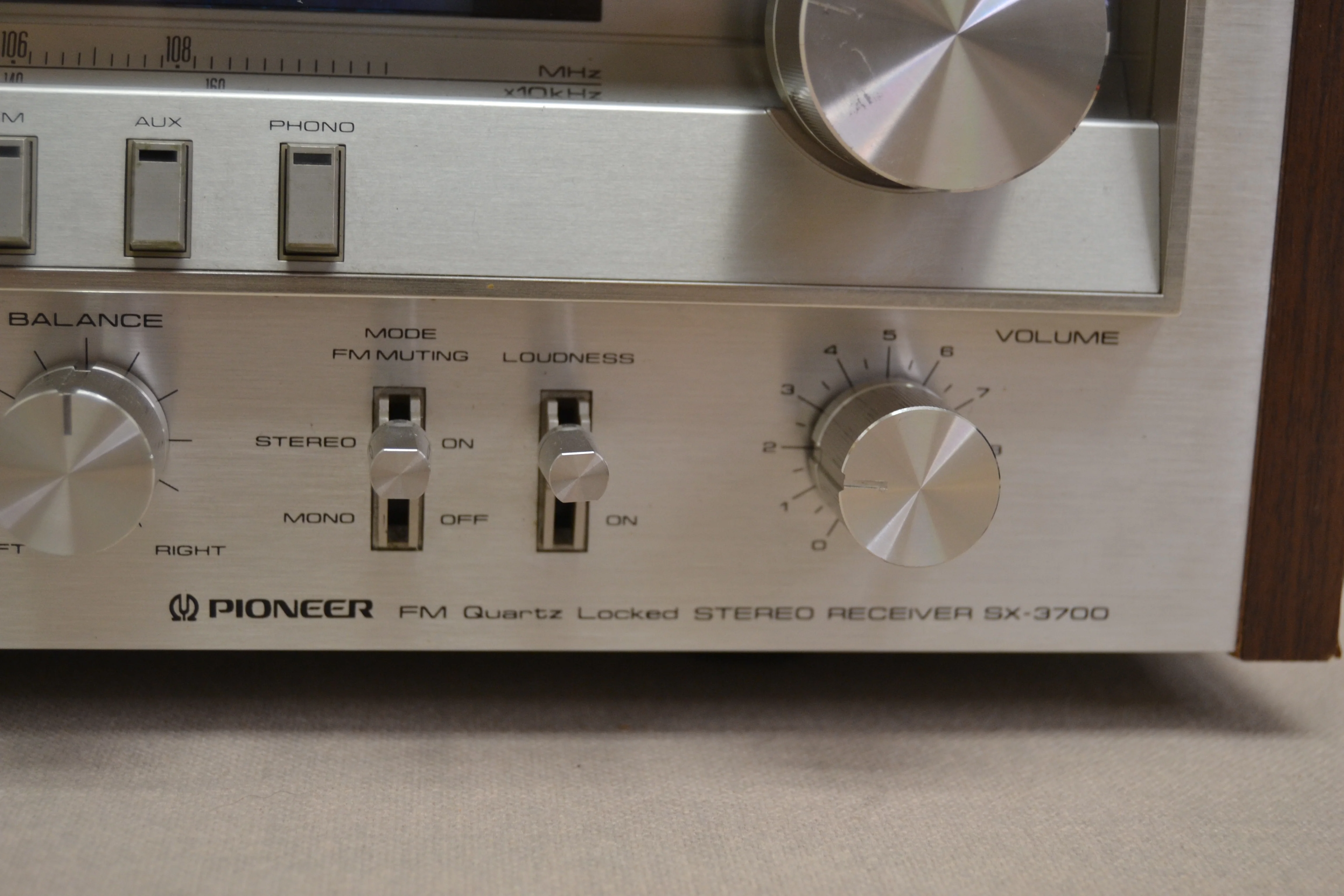 Pioneer SX-3700 Stereo Receiver * 45W RMS * 1980 - Image 5