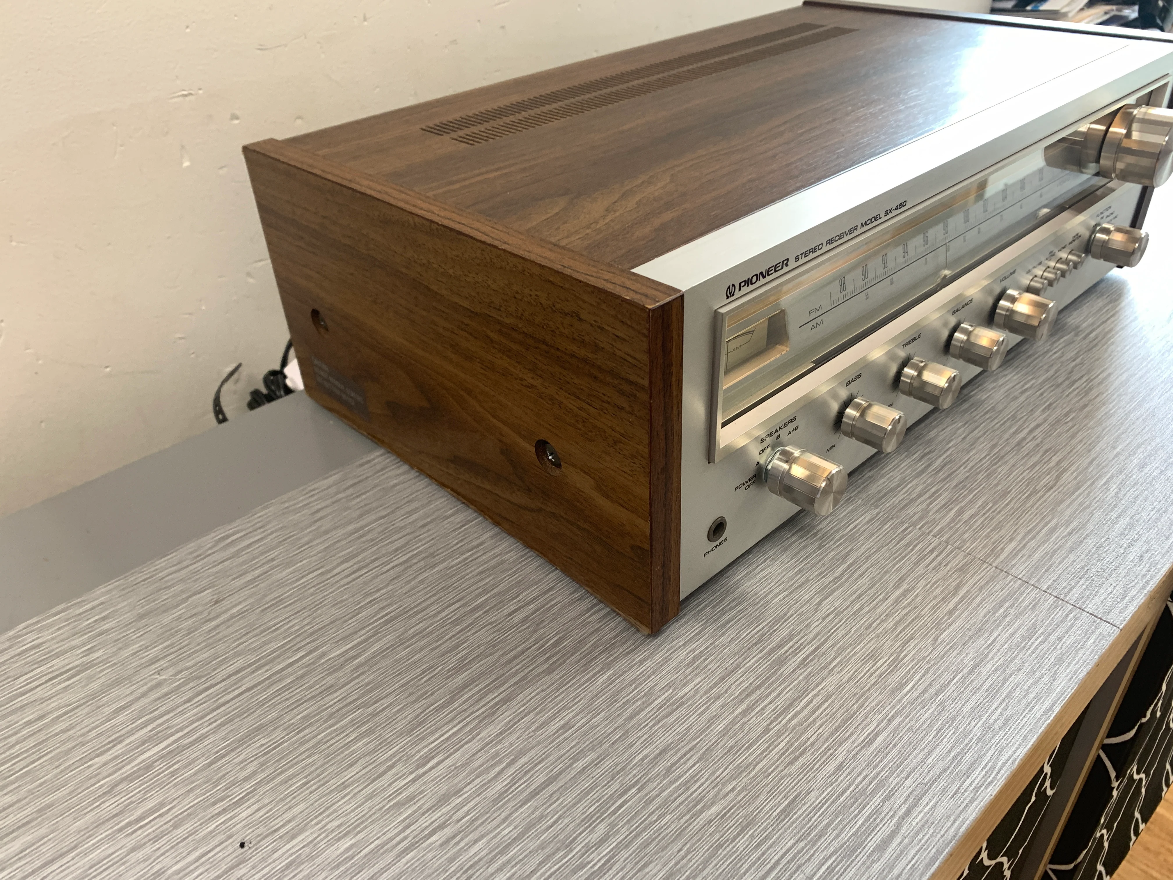Pioneer SX-450 FM/MW Stereo Receiver (1976) - Image 6