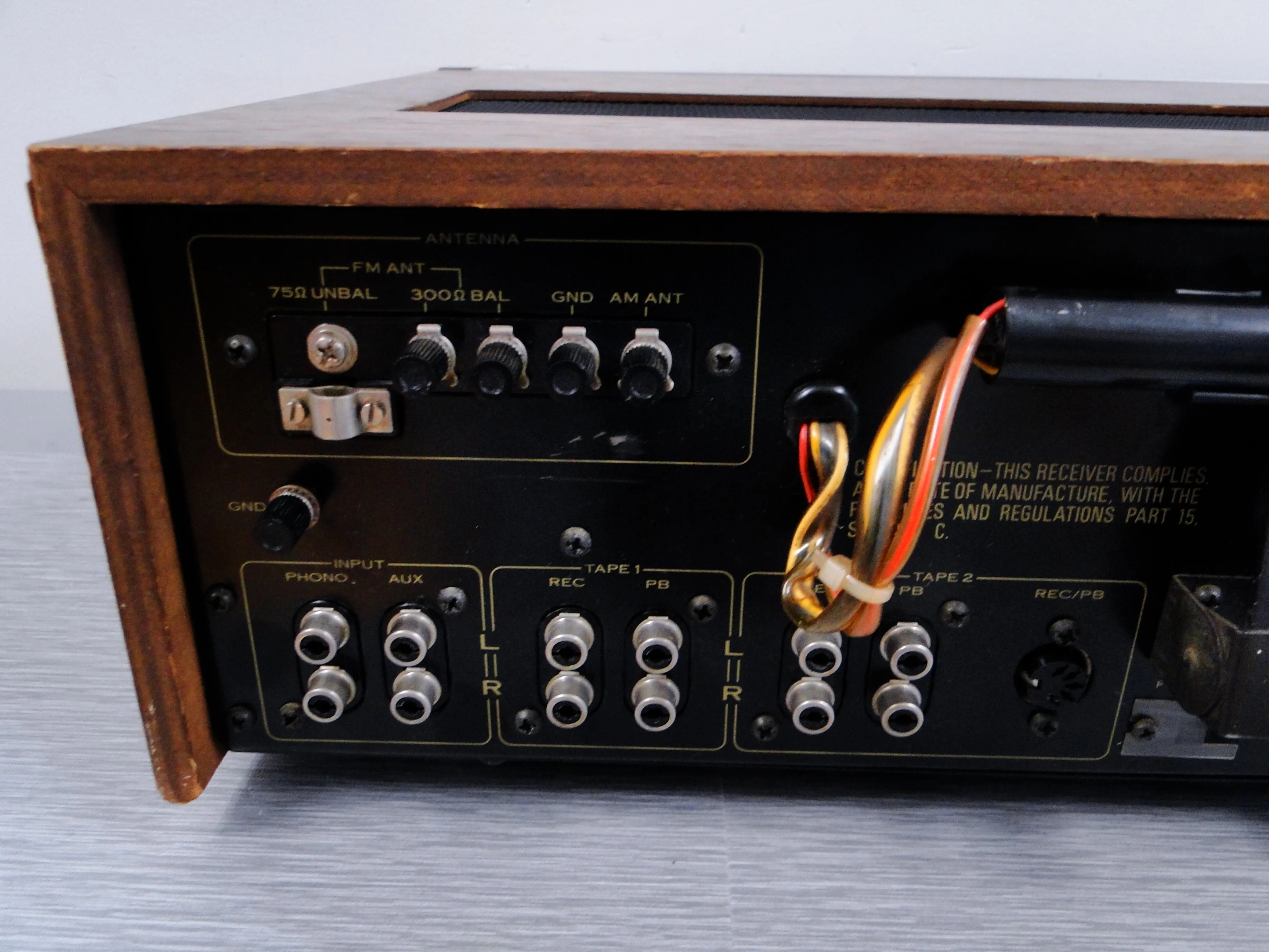 Pioneer SX-535 AM/FM Stereo Receiver (1974-76) - Image 11