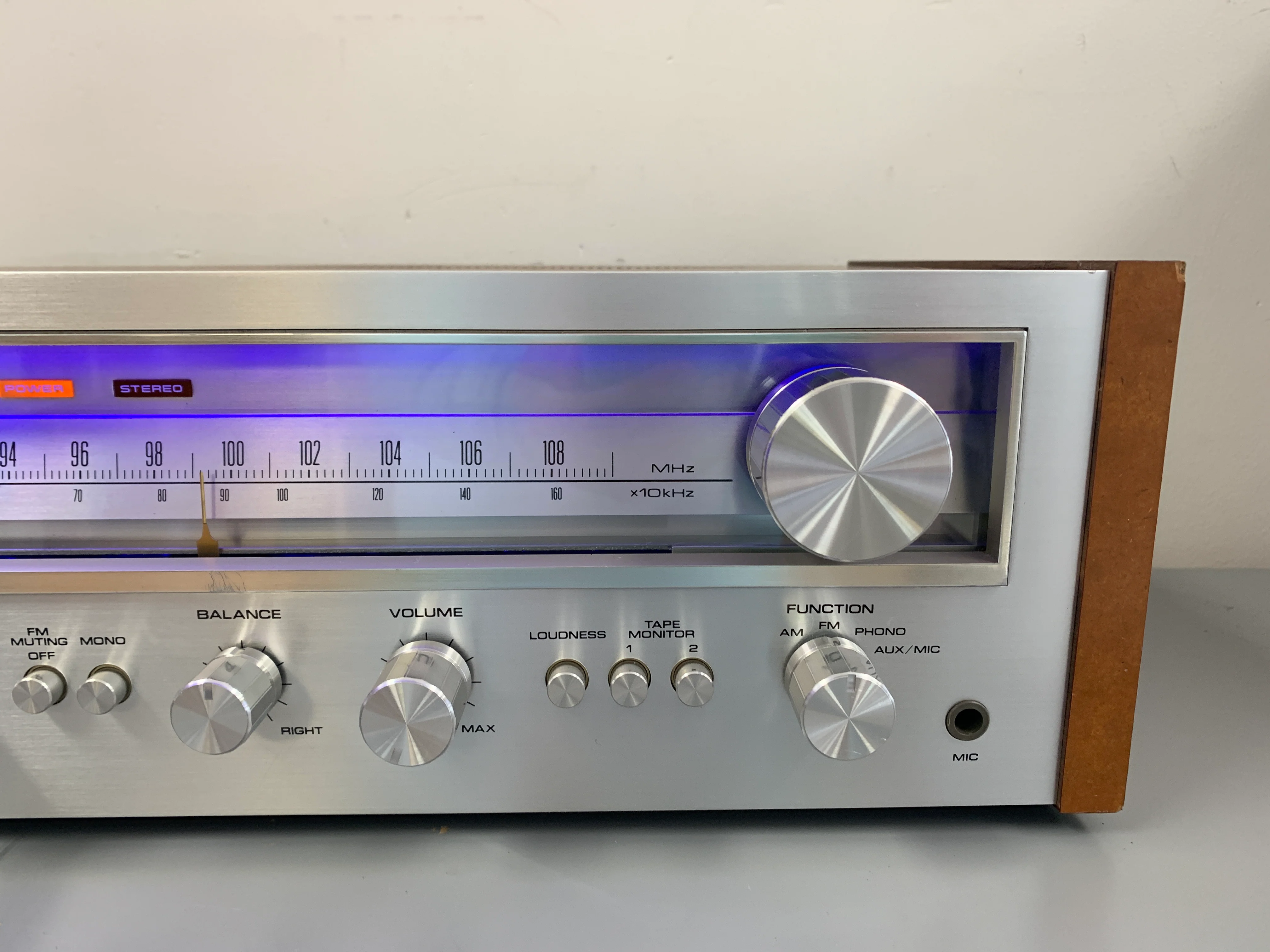 Pioneer SX-550 Stereo Receiver * 20W RMS * 1976 - Image 4