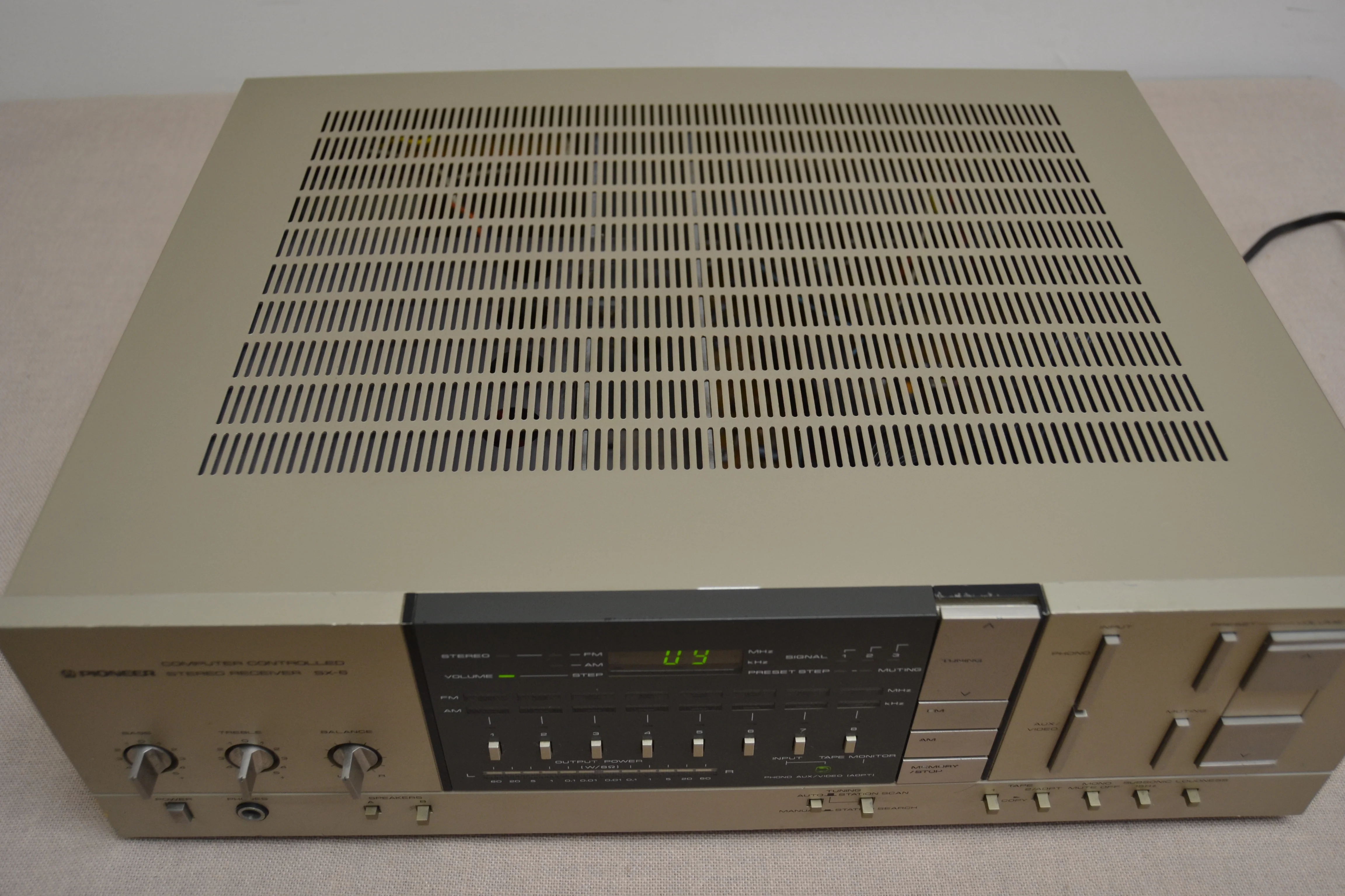 Pioneer SX-6 Computer Controlled Stereo Receiver (1981) * 45W RMS * Fully Serviced - Image 8