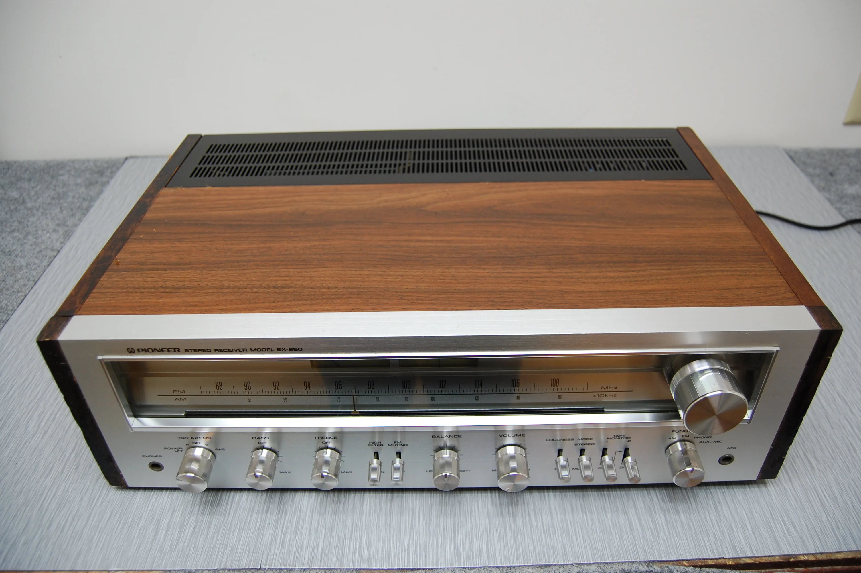 Pioneer SX-650 Stereo Receiver * 35W RMS * 1976 - Image 6