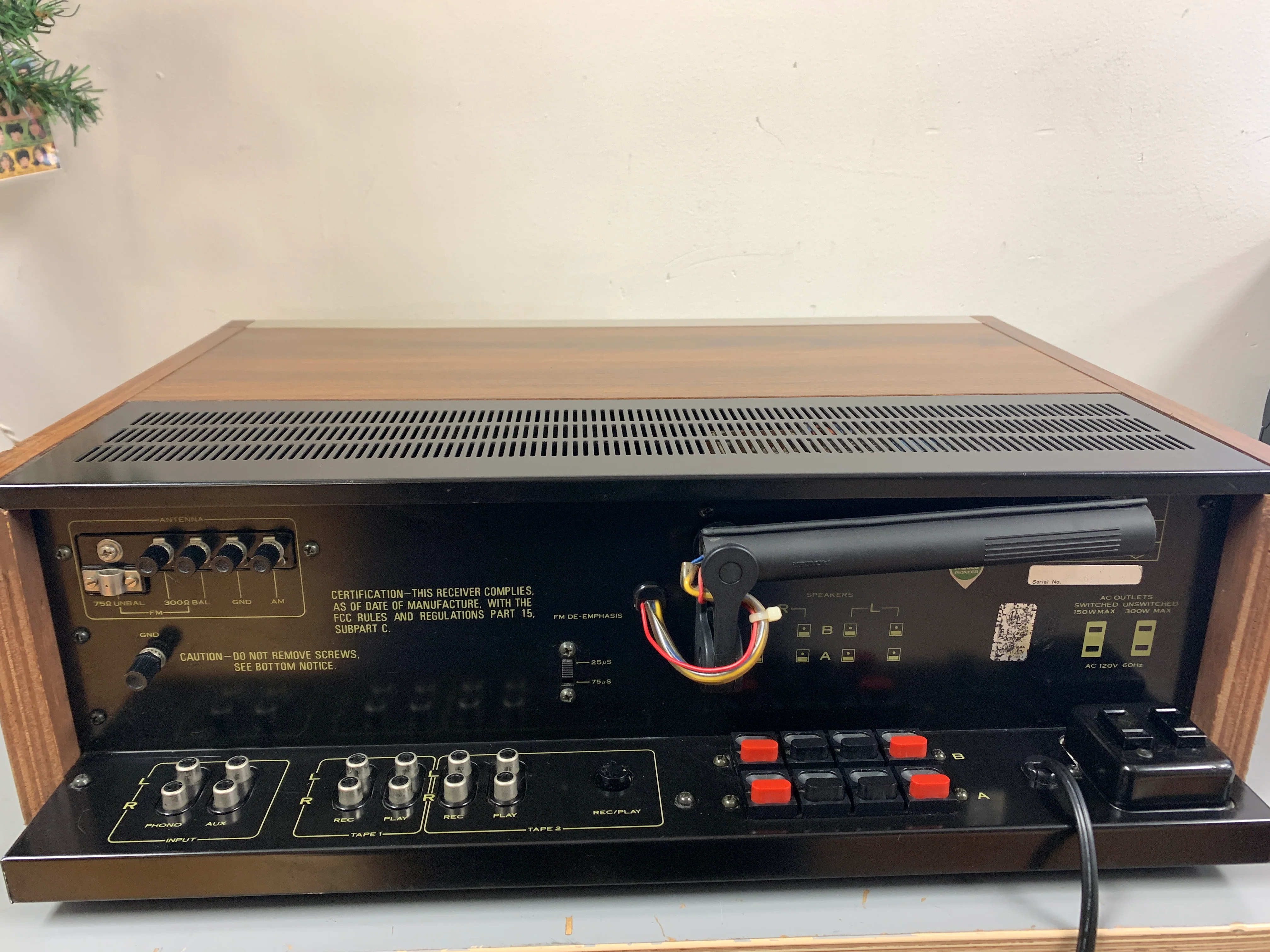 Pioneer SX-650 Stereo Receiver - Image 8