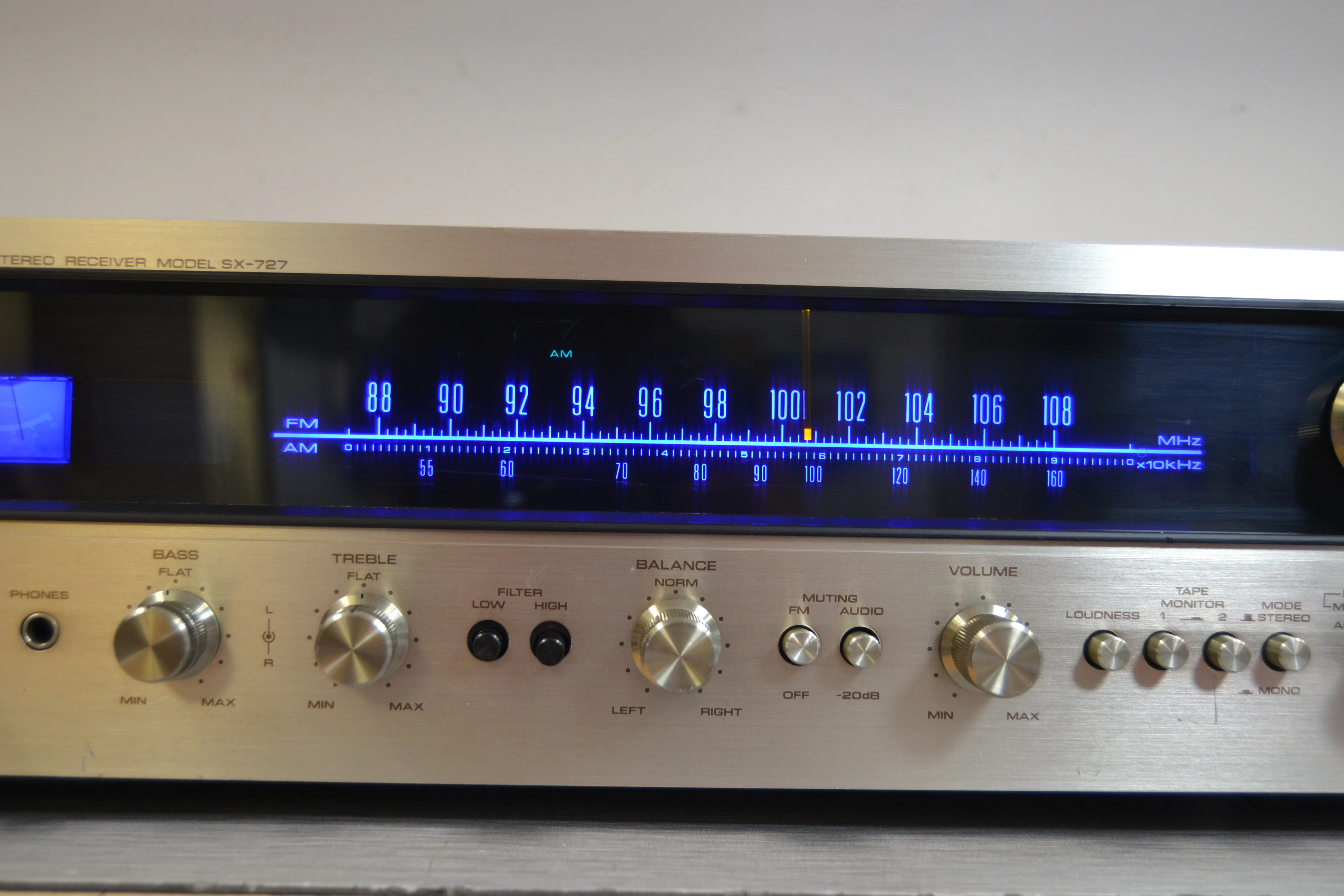 Pioneer SX-727 Stereo Receiver * 37W RMS * 1972 - Image 3