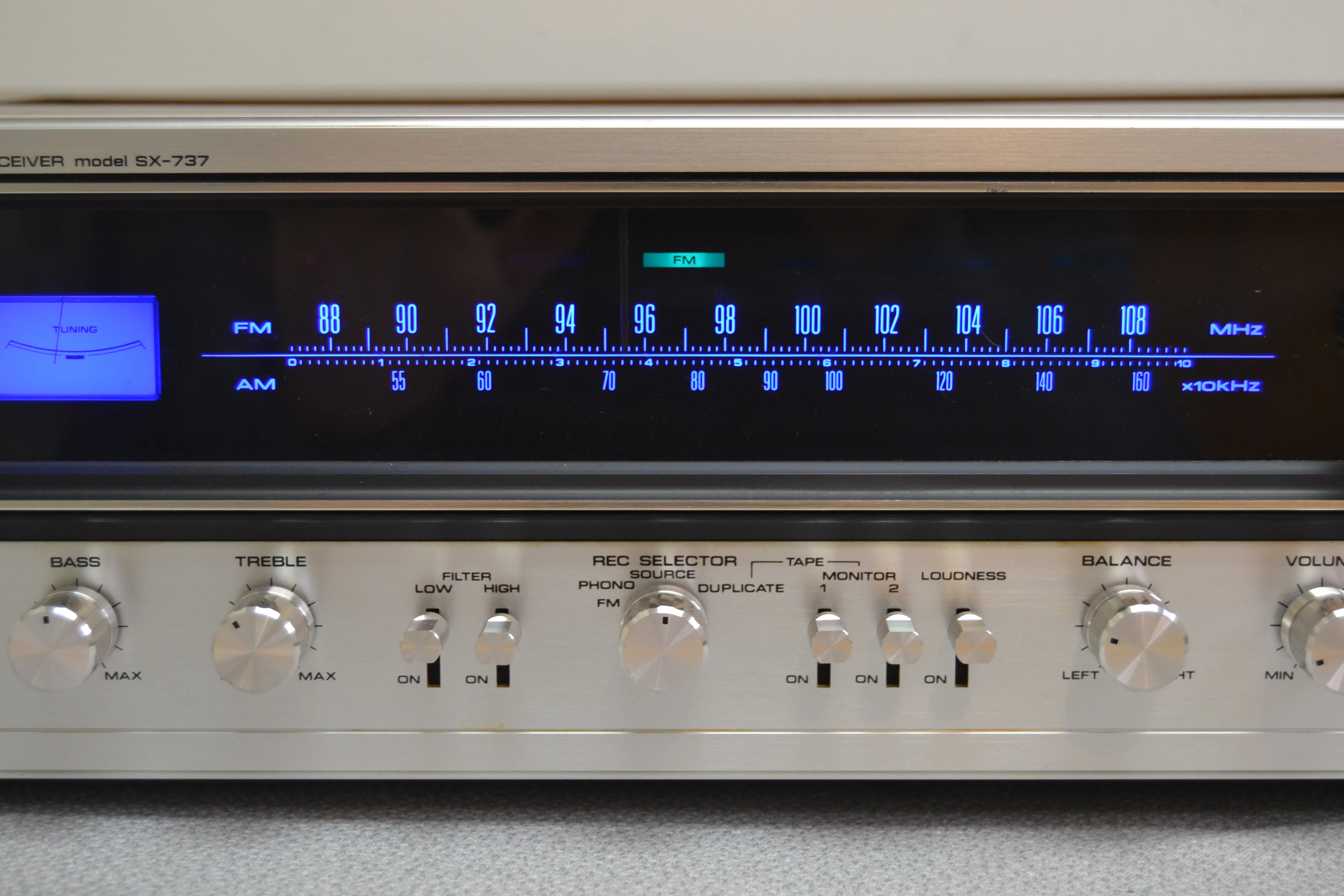 Pioneer SX-737 Stereo Receiver * Fully Serviced * Led Upgrade * Weak Tuner * 35W RMS - Image 4