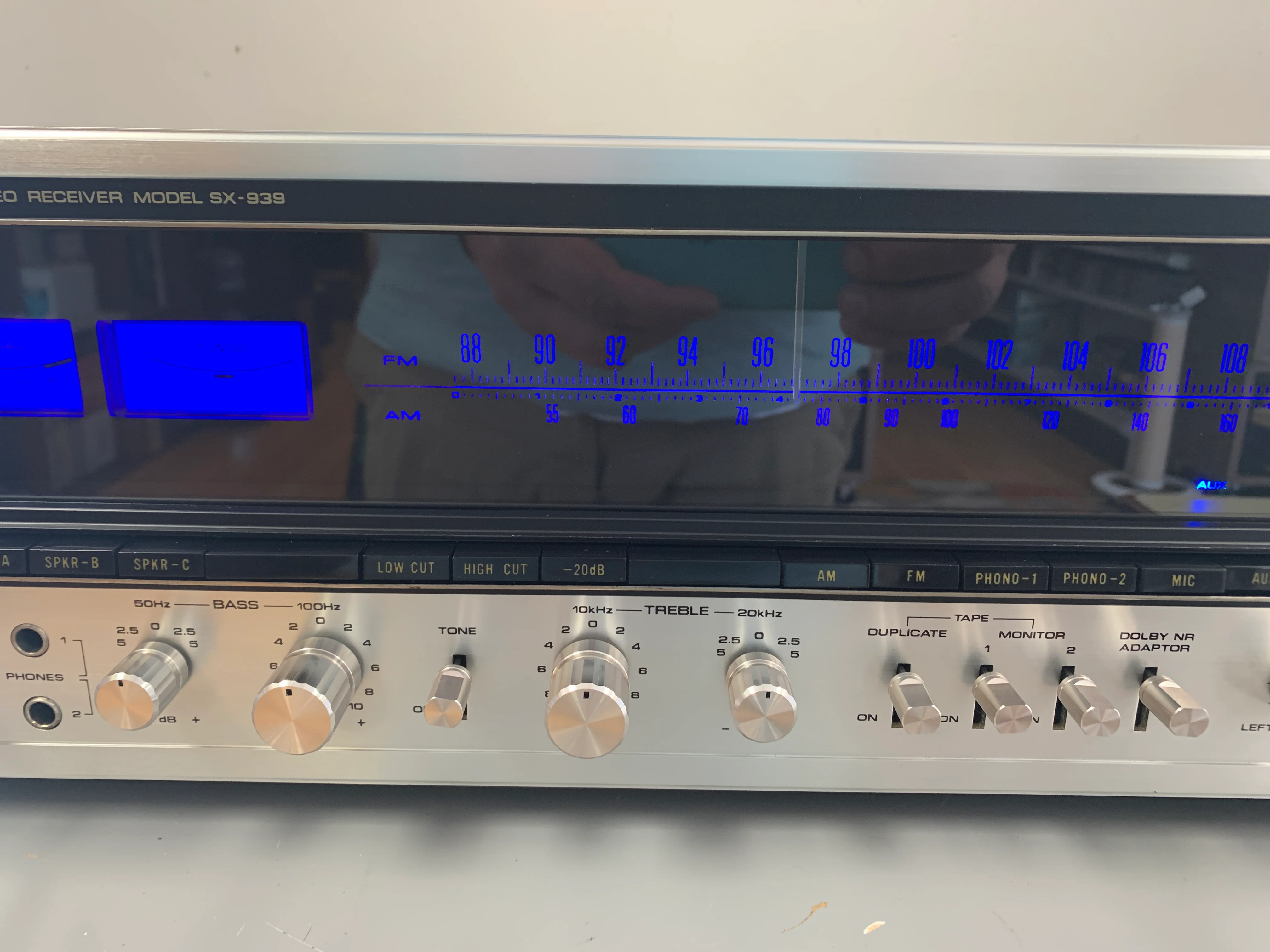 Pioneer SX-939 Stereo Receiver * LED Upgrade * 1974 * 70W RMS * $100 Flat Ship Fee USA - Image 3