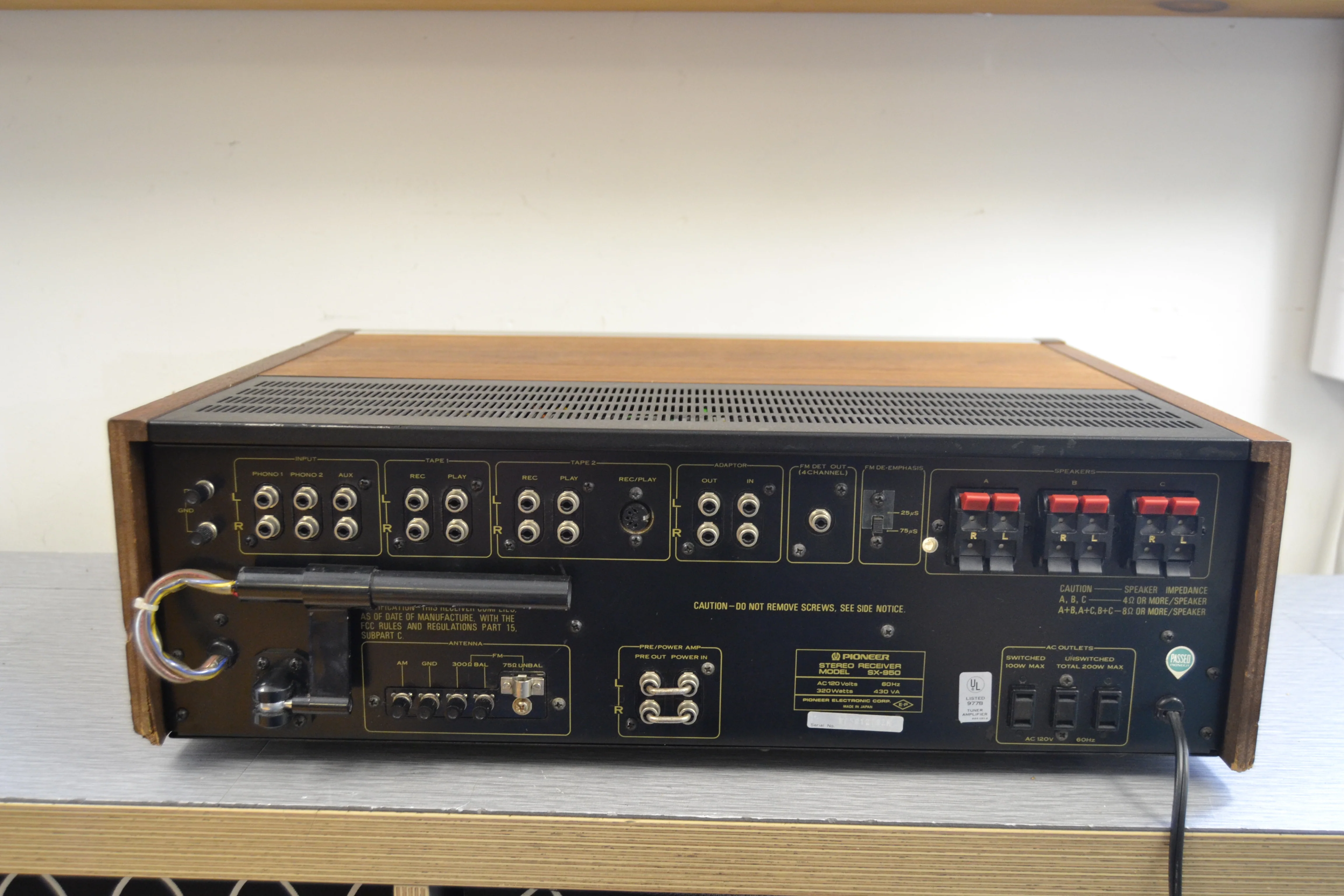Pioneer SX-950 Stereo Receiver * 85W RMS * 1977 * MINT !!!! - Image 10