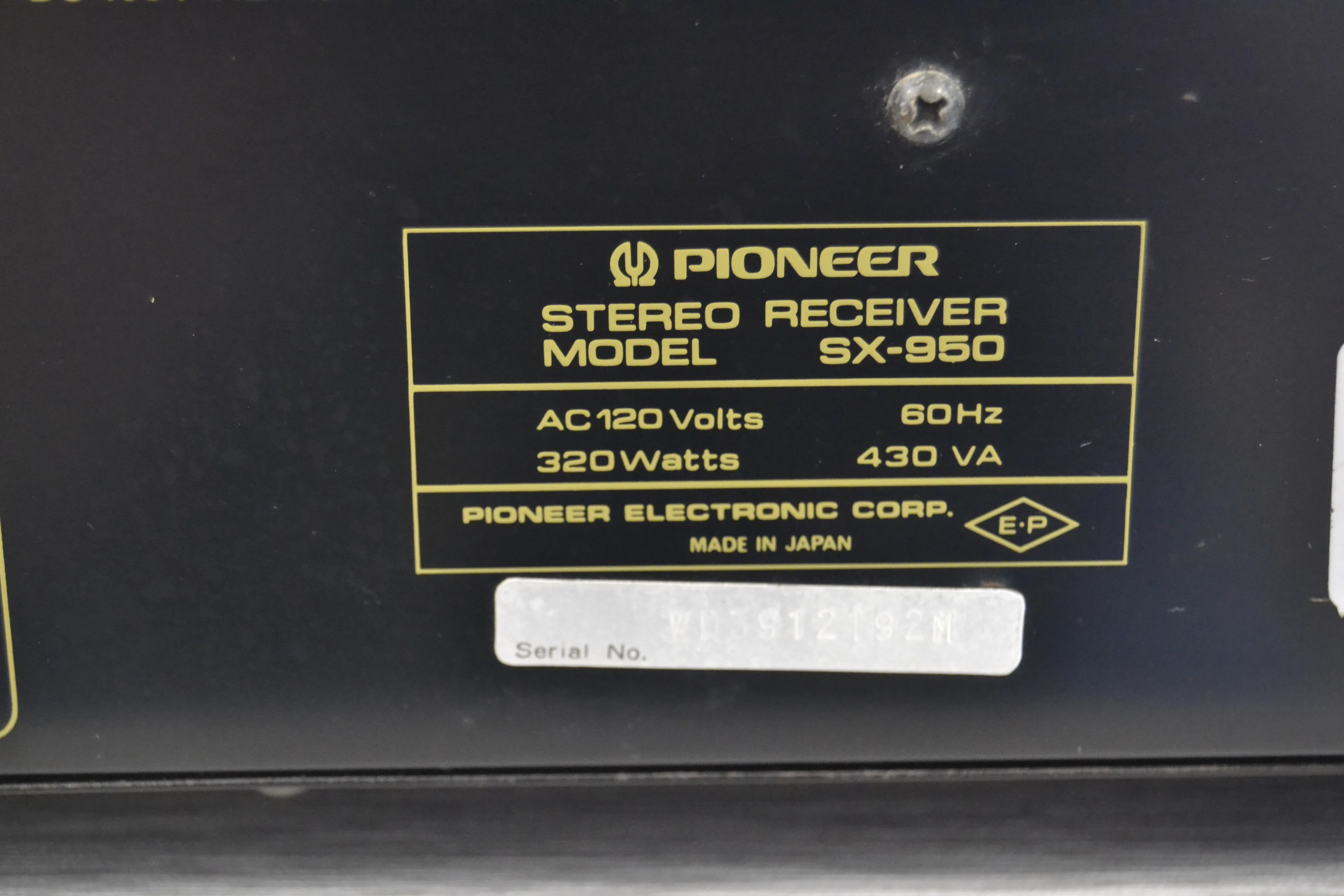 Pioneer SX-950 Stereo Receiver * 85W RMS * 1977 * MINT !!!! - Image 14