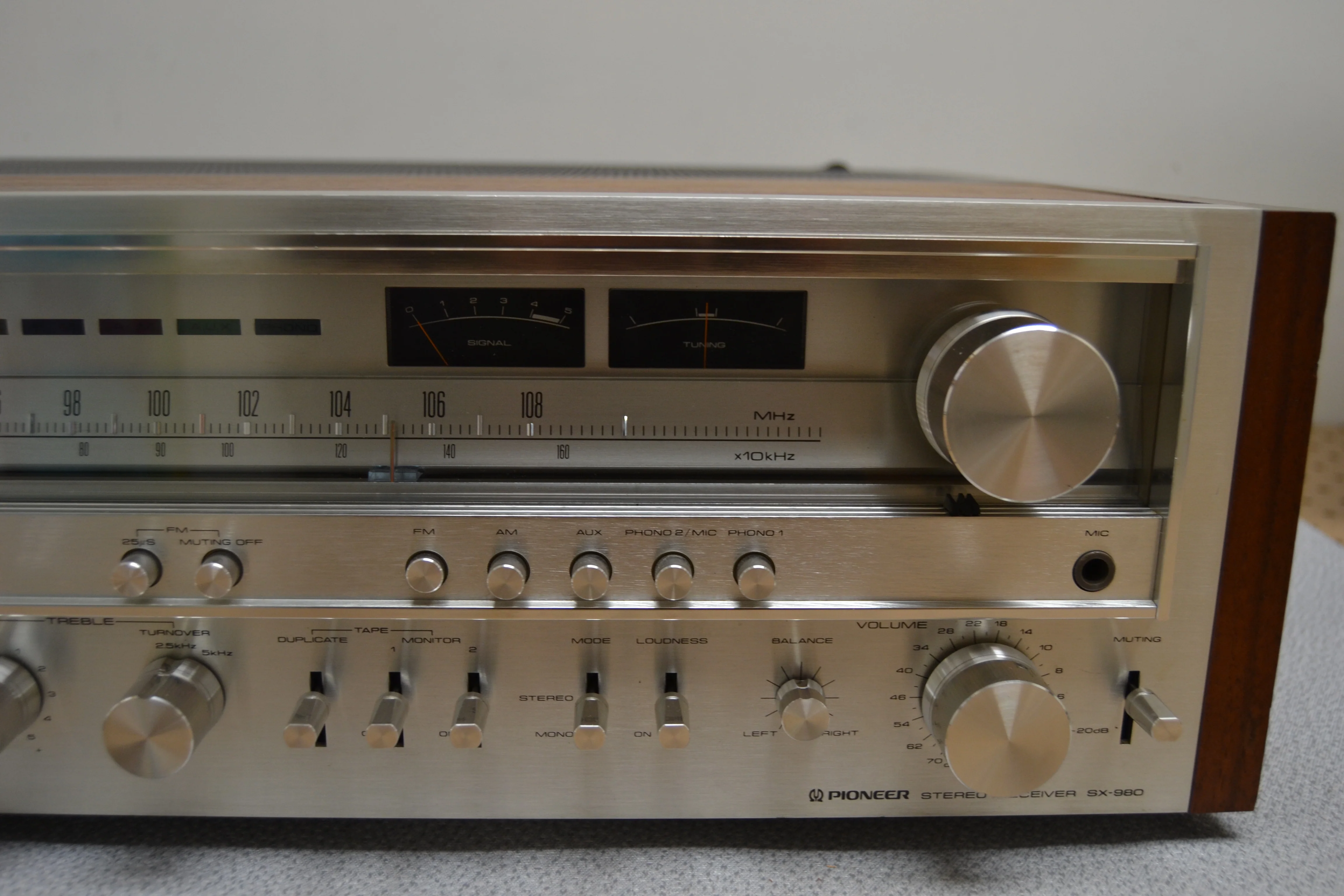 Pioneer SX-980 Stereo Receiver * 80W RMS * Fully Serviced * LED Upgrade - Image 3