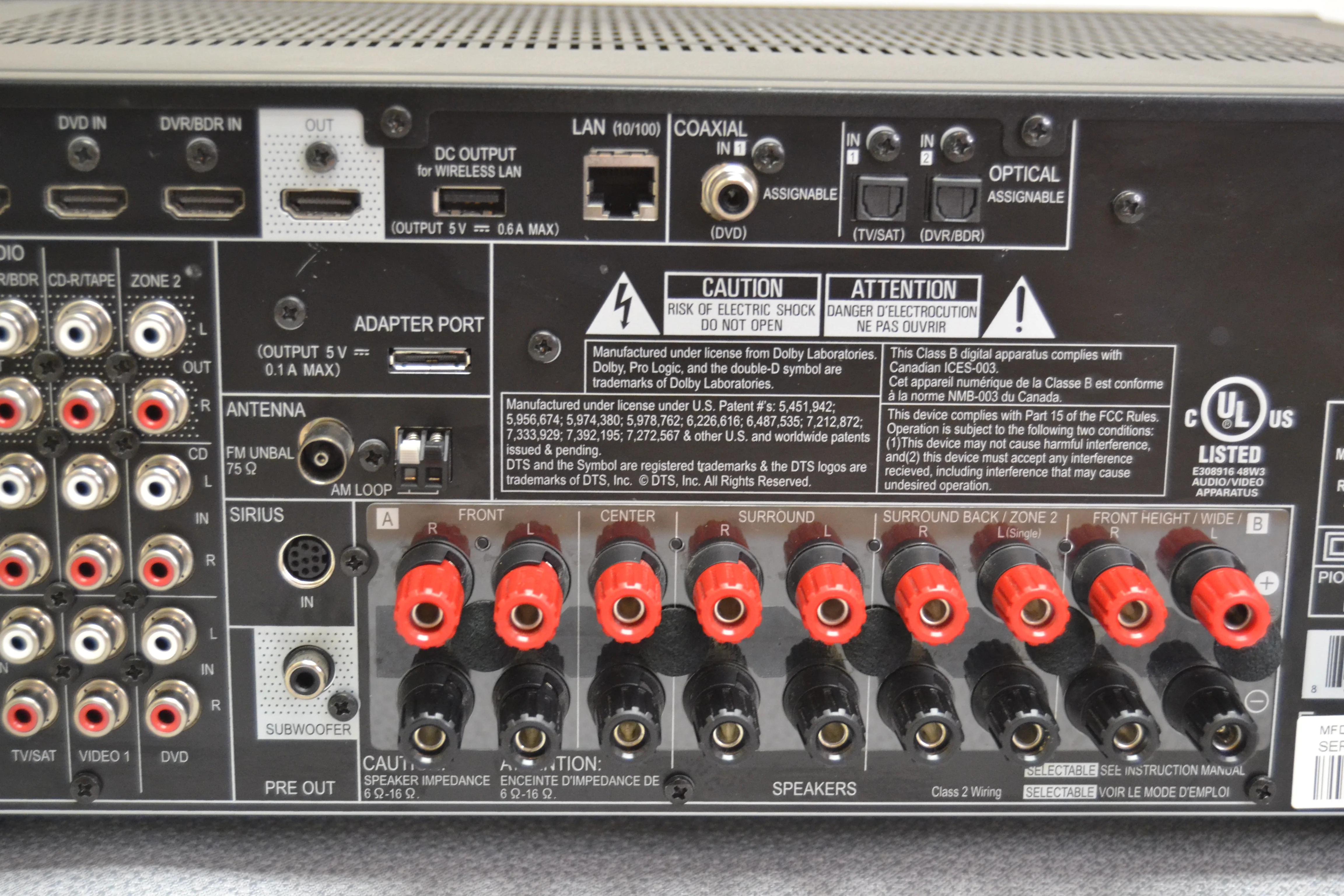 Pioneer VS-X50 Elite * Stereo receiver * 90W RMS * Remote - Image 15