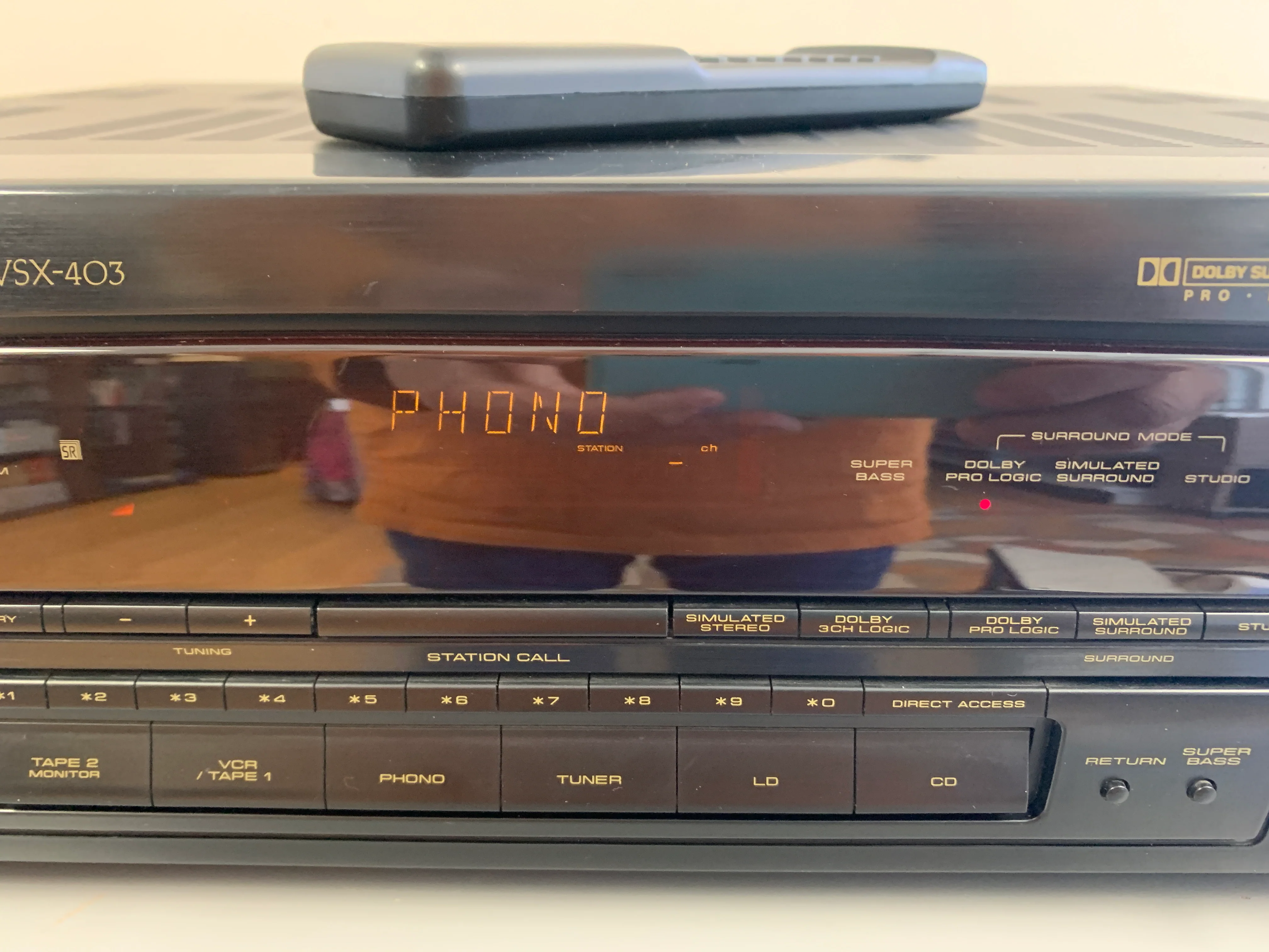 Pioneer VSX-403 Stereo receiver * 1994 * 65W * Remote - Image 3