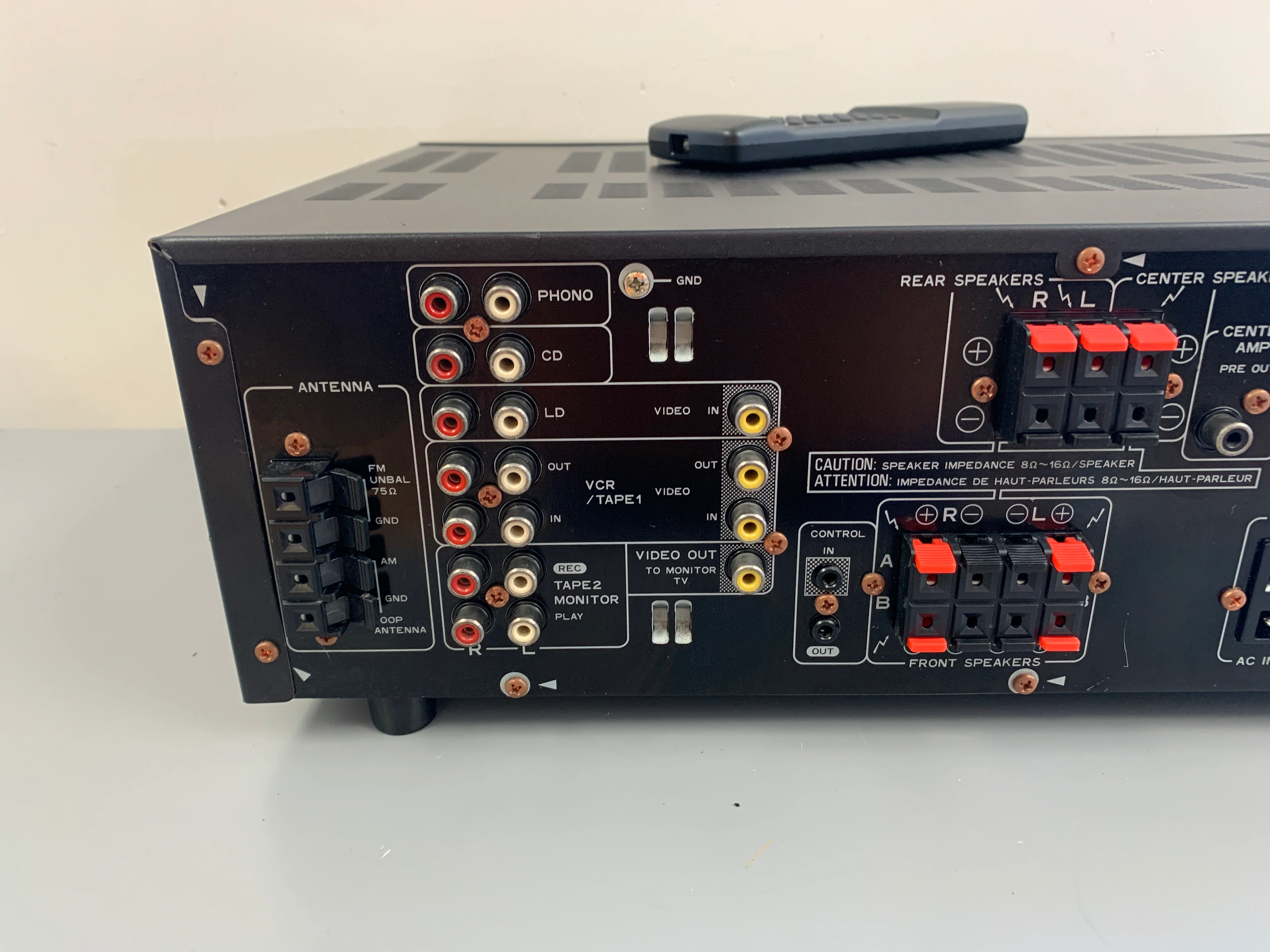 Pioneer VSX-403 Stereo receiver * 1994 * 65W * Remote - Image 9
