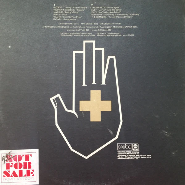 Plus - The Seven Deadly Sins (LP, Album) (Good Plus (G+)) - Image 4