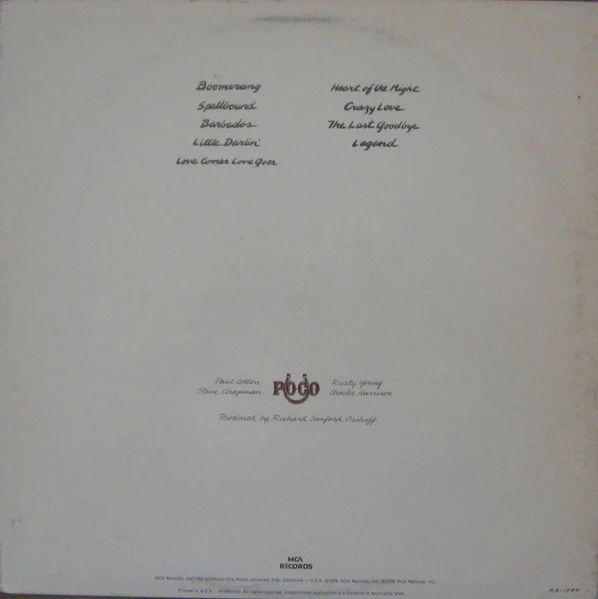 Poco  - Legend (LP, Album, Glo) (Very Good Plus (VG+)) - Image 2