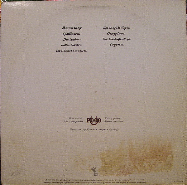 Poco - Legend (LP, Album, Pin) (Very Good (VG)) - Image 2