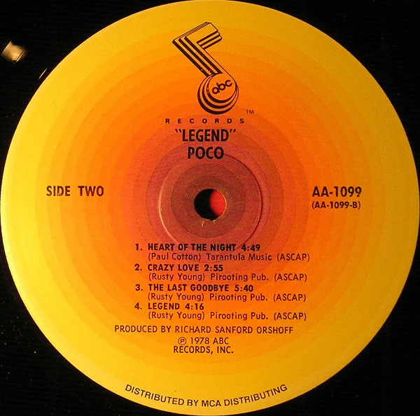 Poco - Legend (LP, Album, Pin) (Very Good (VG)) - Image 4