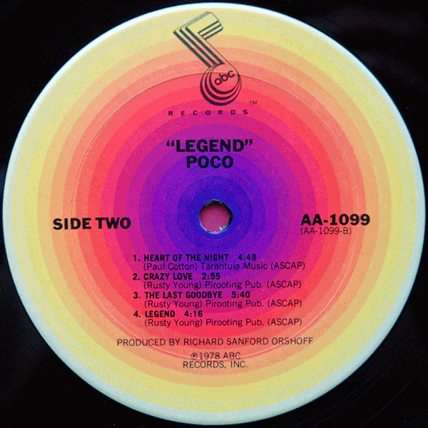 Poco  - Legend (LP, Album, Pit) (Very Good Plus (VG+)) - Image 4