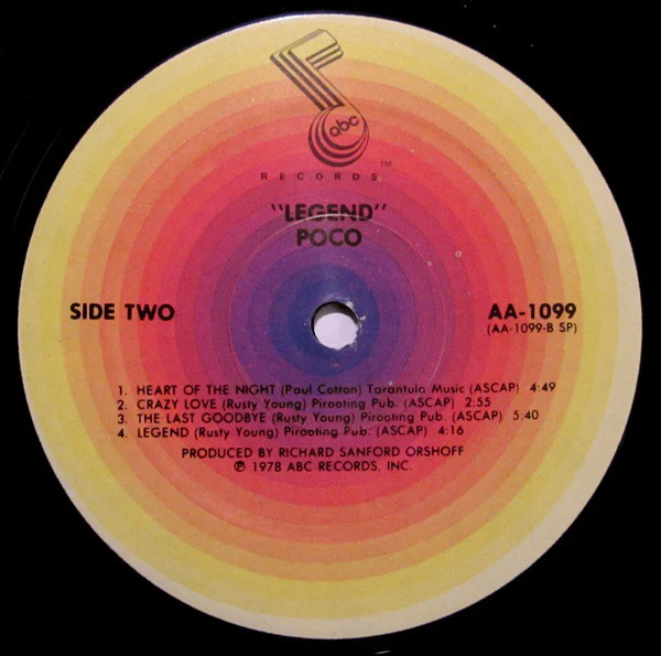 Poco - Legend (LP, Album, SP ) (Very Good (VG)) - Image 4