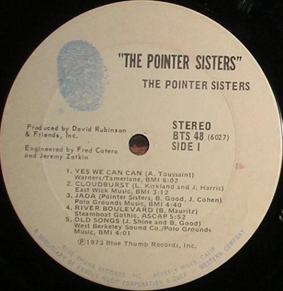 Pointer Sisters - The Pointer Sisters (LP, Album, Ter) (Very Good (VG)) - Image 4